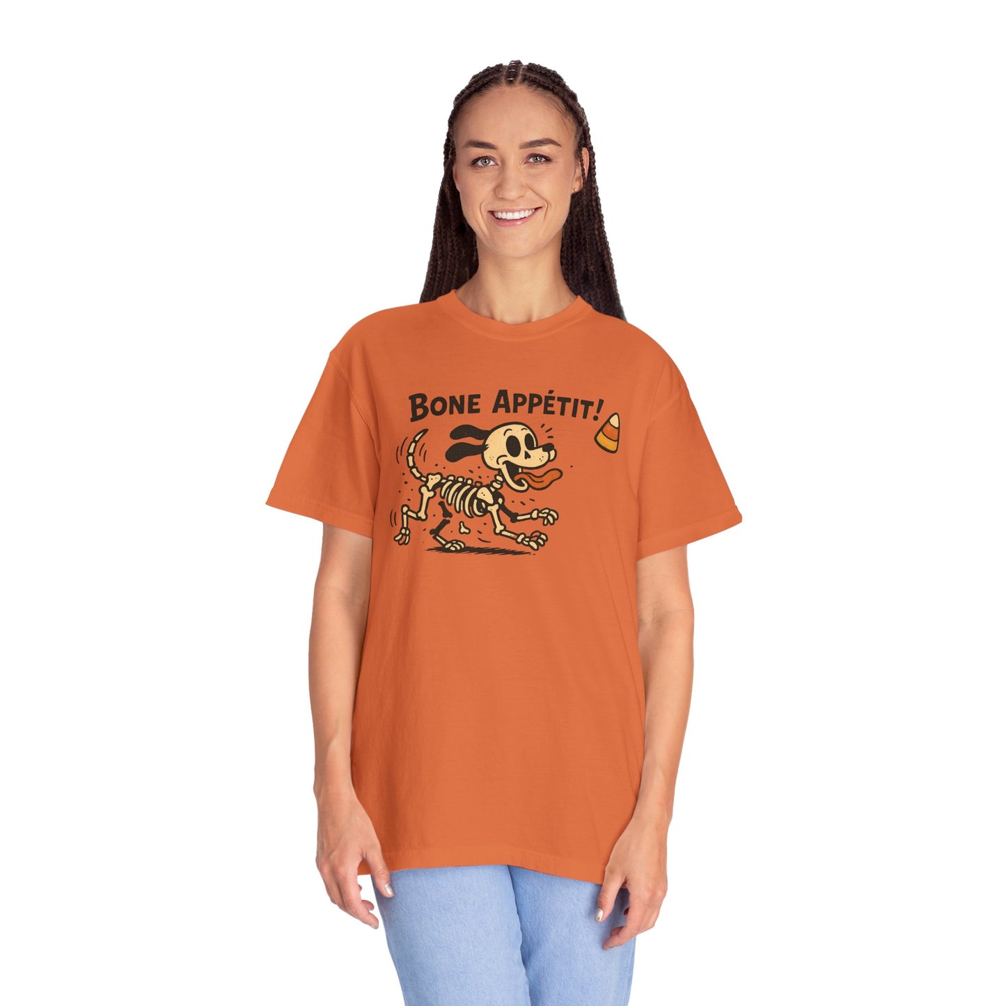 Funny Dog Skeleton T-shirt, Halloween Humor Shirt, Gift for Pet Lovers, Casual Tee, Unisex Vintage Style