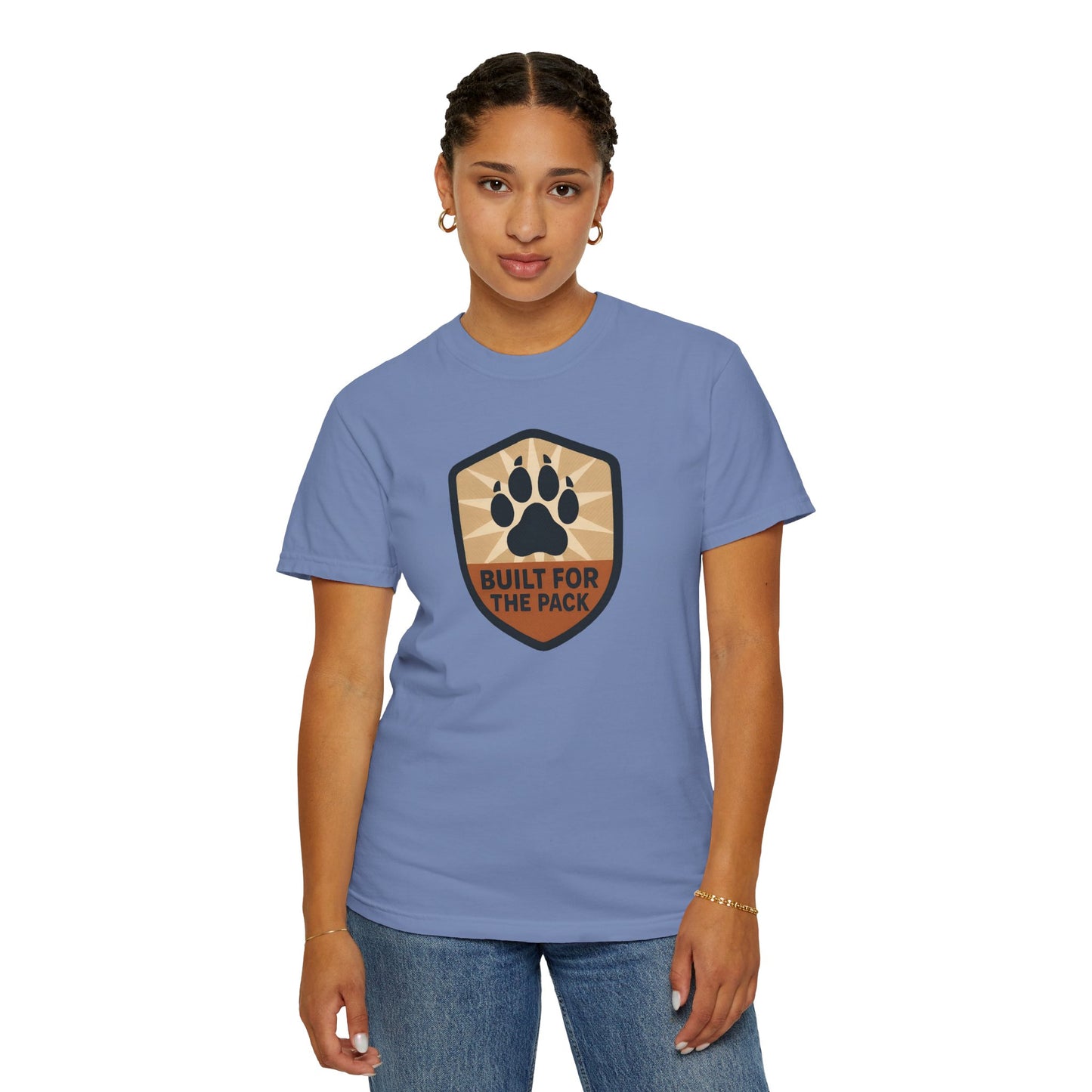 Built for the Pack Unisex T-Shirt, Dog Lover Shirt, Pet Parent Gift, Casual Wear for Animal Lovers, Outdoor Adventure Tee