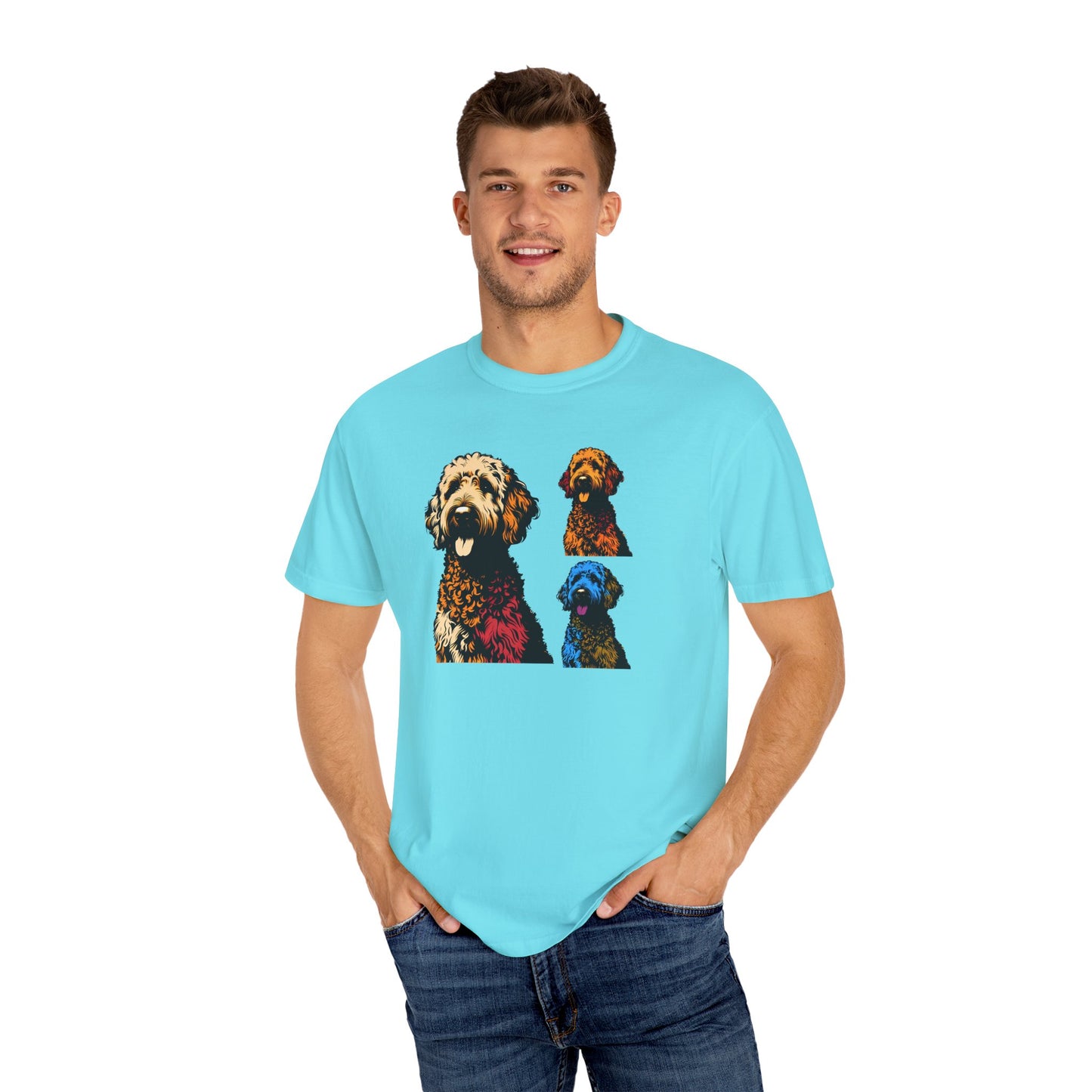 Labradoodle Love Tee – Color Splash Edition