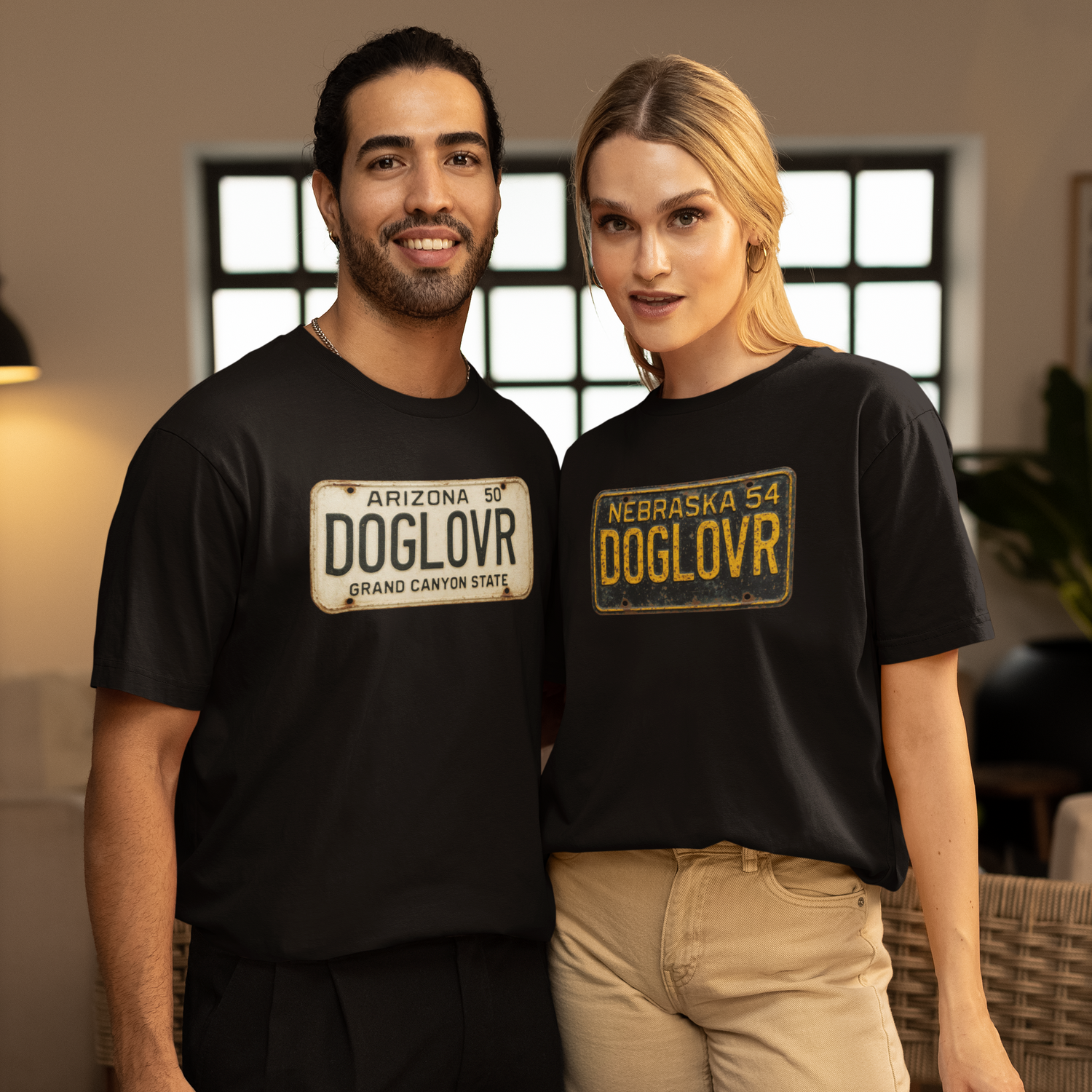 State License Plate Tee Collection