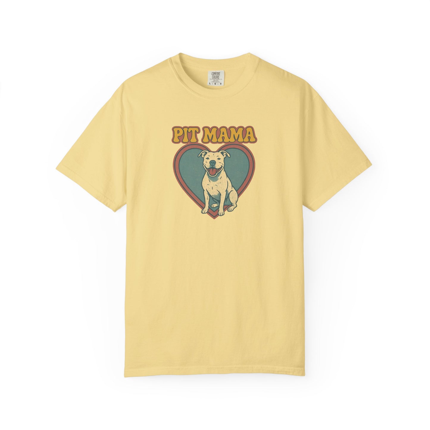 Pit Mama Unisex T-Shirt - Perfect Gift for Dog Lovers, Pet Owners, Animal Rescue Advocates, Dog Mom Apparel
