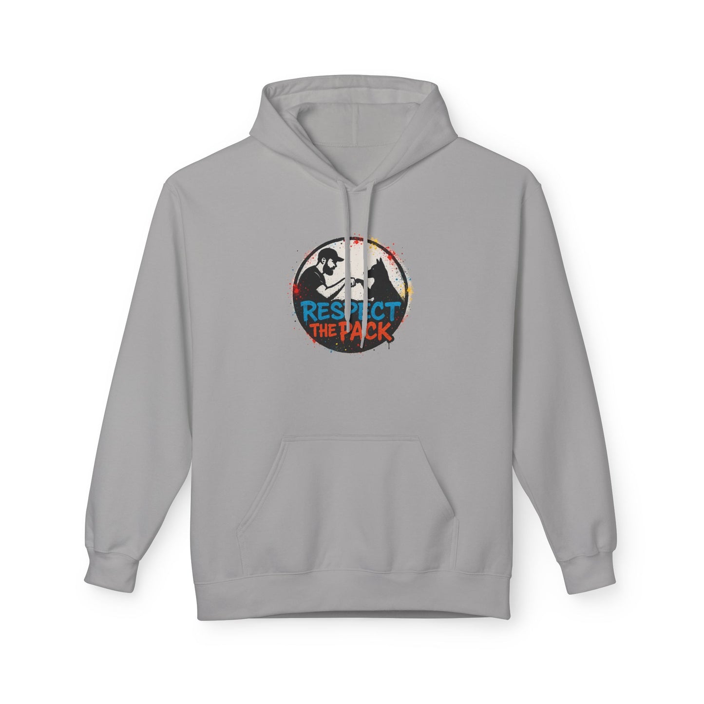 Dog Dad Fleece Hoodie, Unisex Softstyle Hooded Sweatshirt, Perfect Gift for Dog Lovers, Comfortable and Stylish