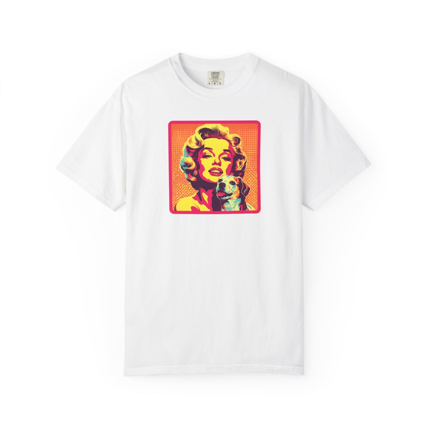 Vintage Dog Mom T-shirt - Unisex Garment-Dyed Tee for Dog Lovers