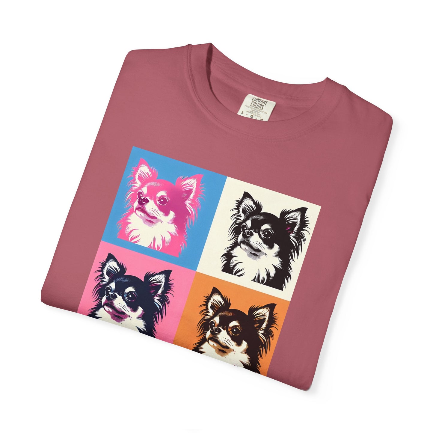 Colorful Chihuahua Unisex T-Shirt - Fun & Playful Pet Lover Gift