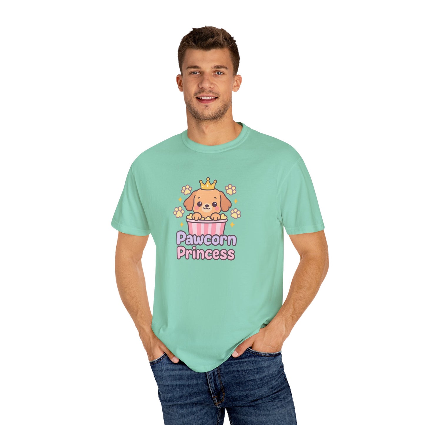 Pawprint Princess T-Shirt, Cute Dog Lover Tee, Funny Pet Shirt, Gift for Dog Moms, Animal Lover Clothing
