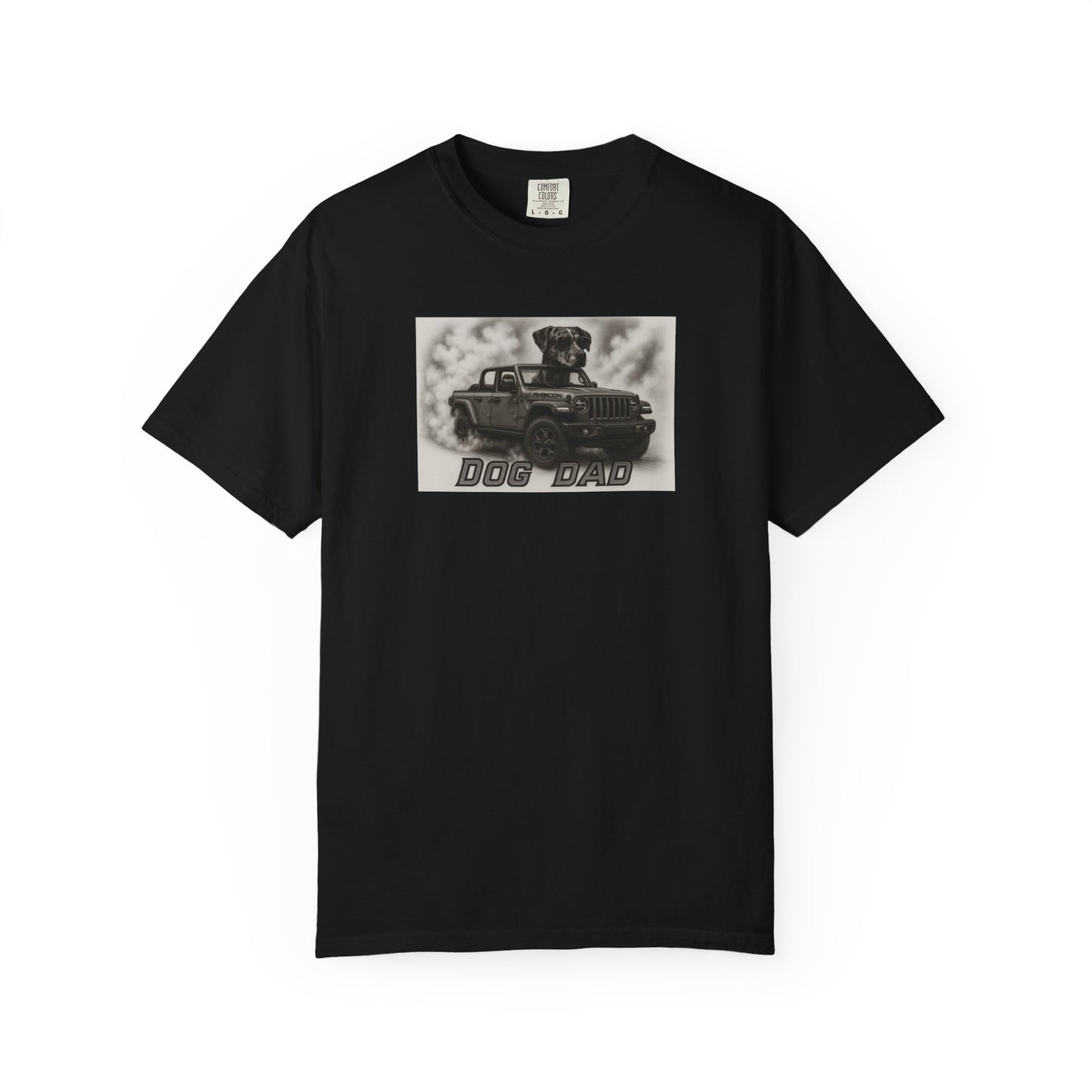 Dog Dad - Catahoula - Cool Dogs in Cool Cars T-Shirt Collection