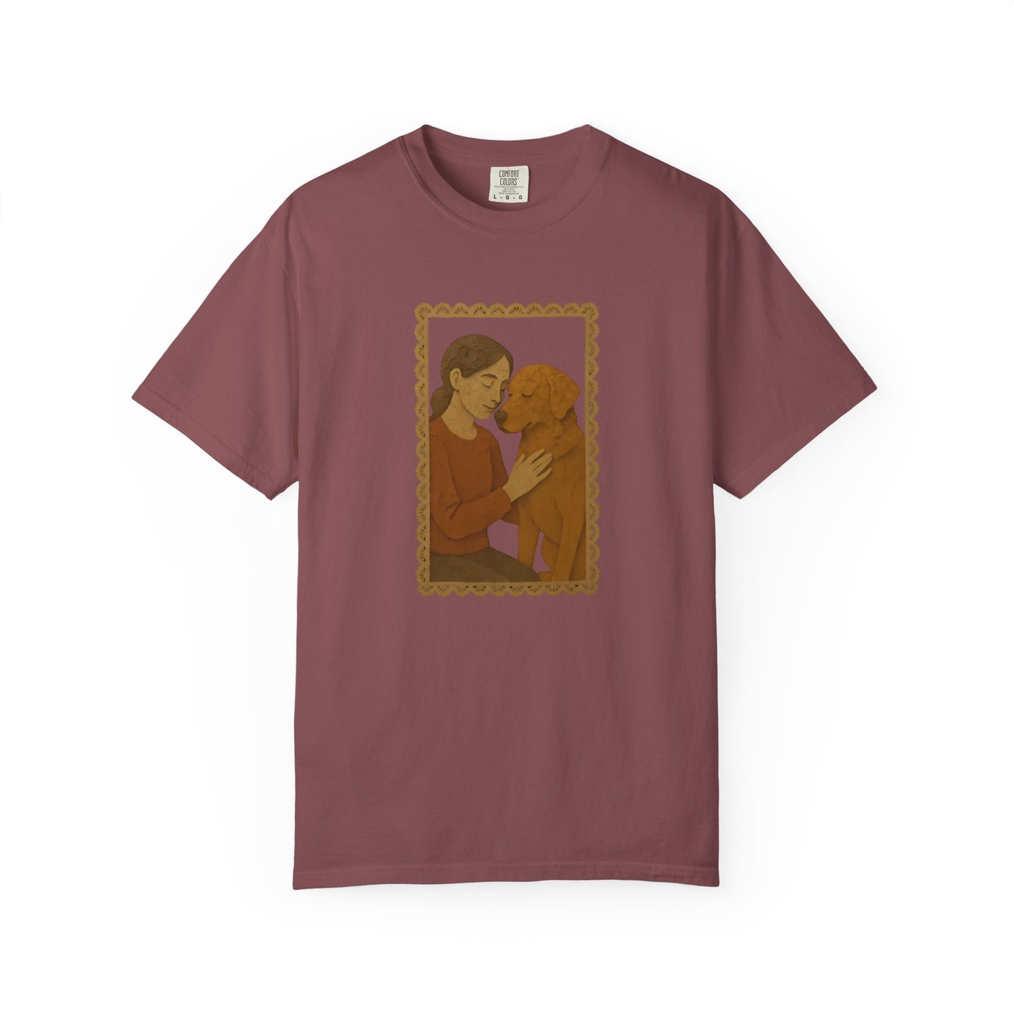Dog Mom T-shirt - Unisex Garment-Dyed Tee for Pet Lovers