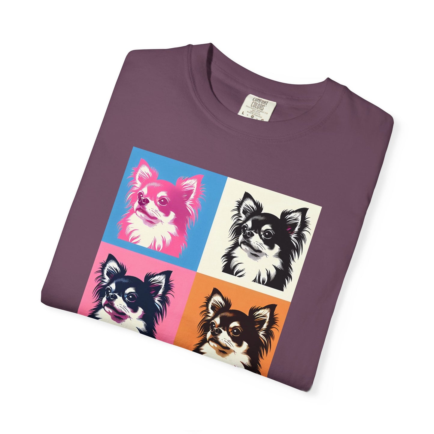 Colorful Chihuahua Unisex T-Shirt - Fun & Playful Pet Lover Gift