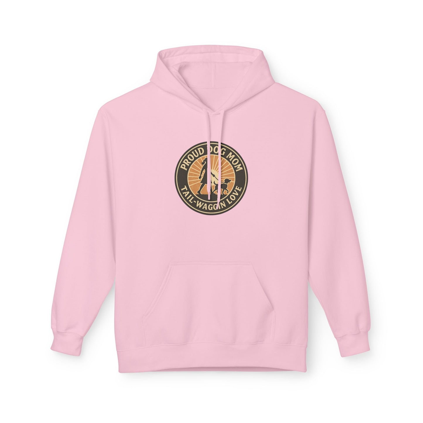 Hoodie for Dog Moms - Unisex Midweight Softstyle Fleece Hoodie