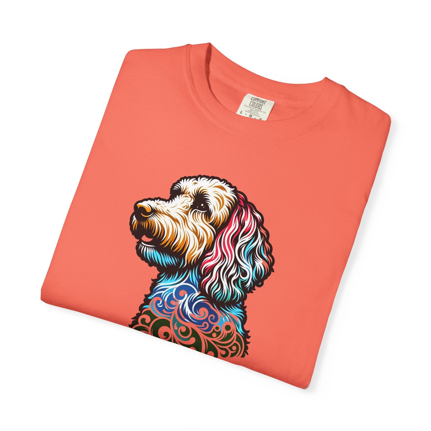 Labradoodle Love Tee – Color Splash Edition