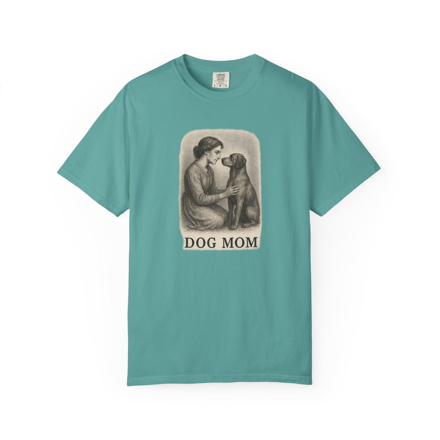 Dog Mom Unisex T-Shirt, Cozy Gift for Pet Lovers, Vintage Style Tee, Cute Dog Owner Shirt, Ideal for Birthdays and Holidays