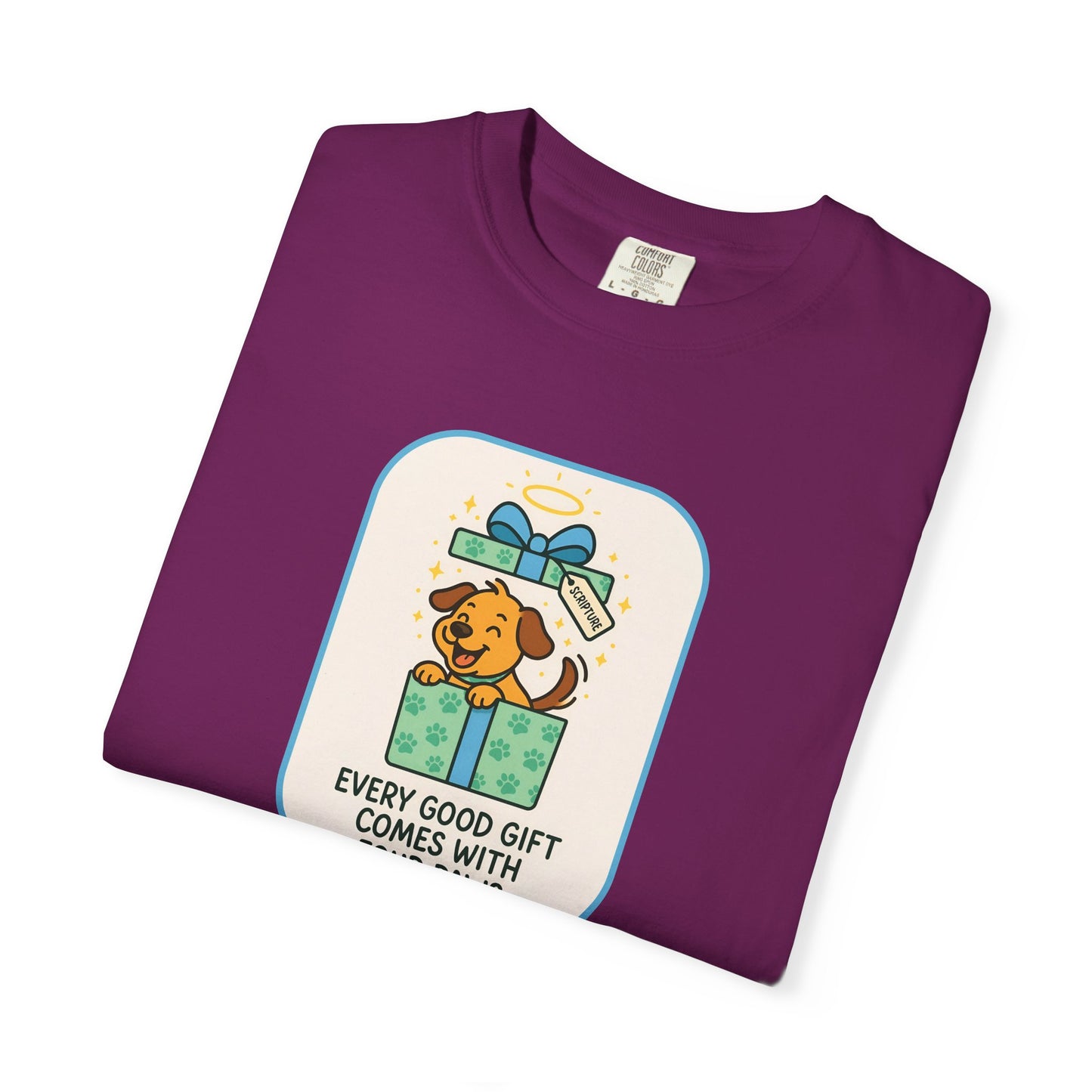 Dog Lover's Gift Tee - Every Good Gift Comes with Four Paws, Pet Owners, Animal Lover Shirt, Unique Gift for Dog Lovers, Casual [...]