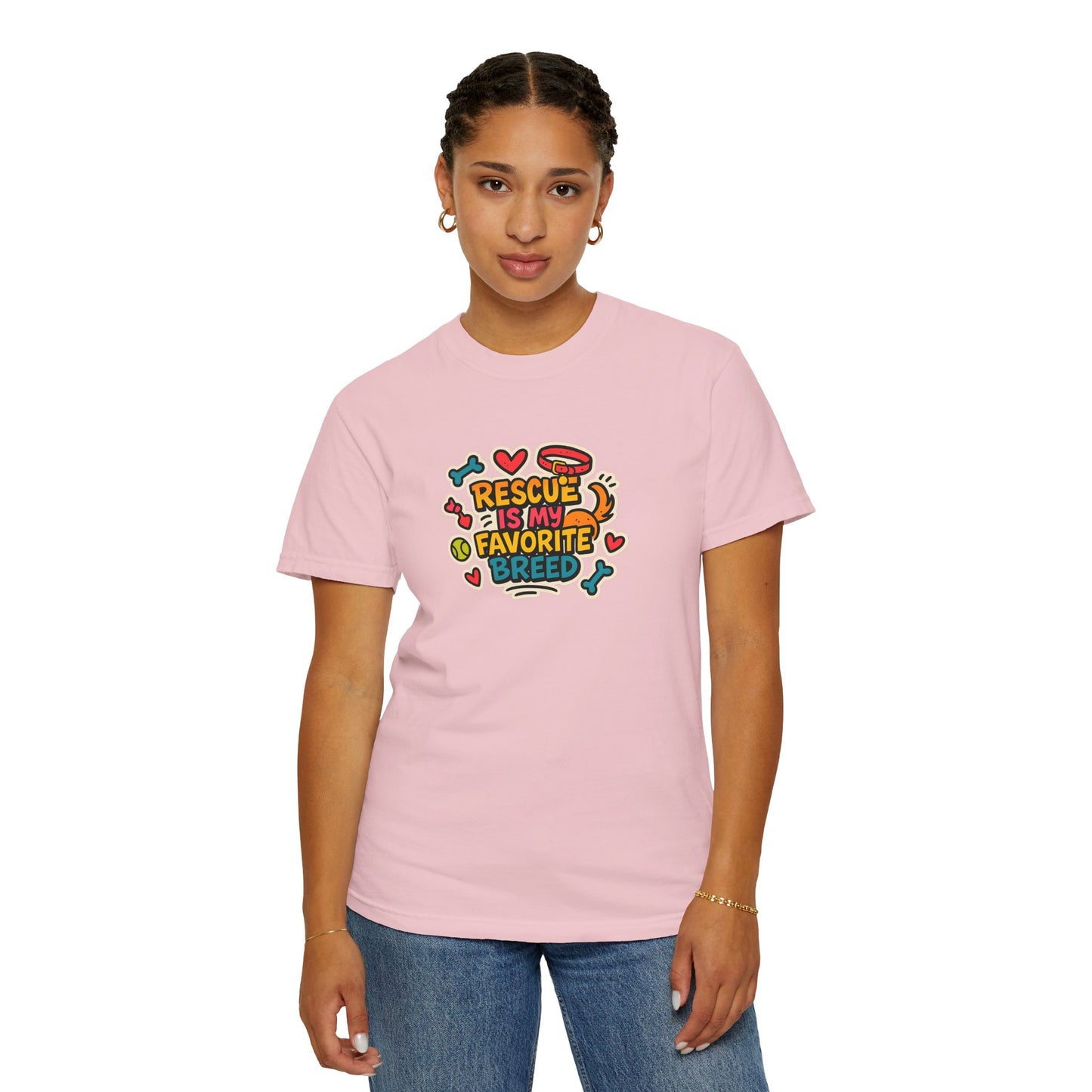 Rescue Is My Favorite Breed T-Shirt