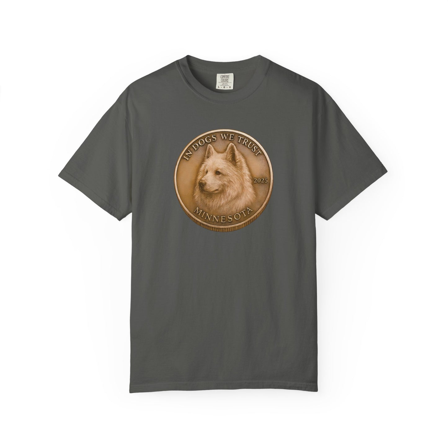 Minnesota State Coin T-Shirt Collection - Proud Dog Breed Illustrations