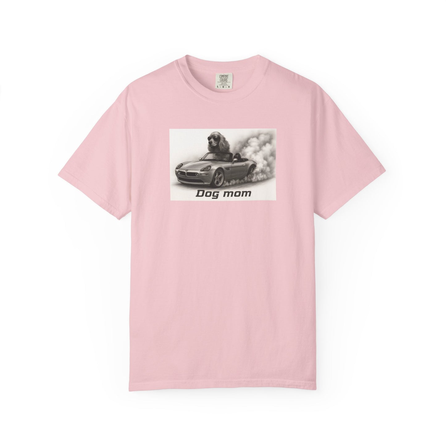 Dog Mom - Cocker Spaniel - “Cool Dogs in Cool Cars” T-Shirt Collection