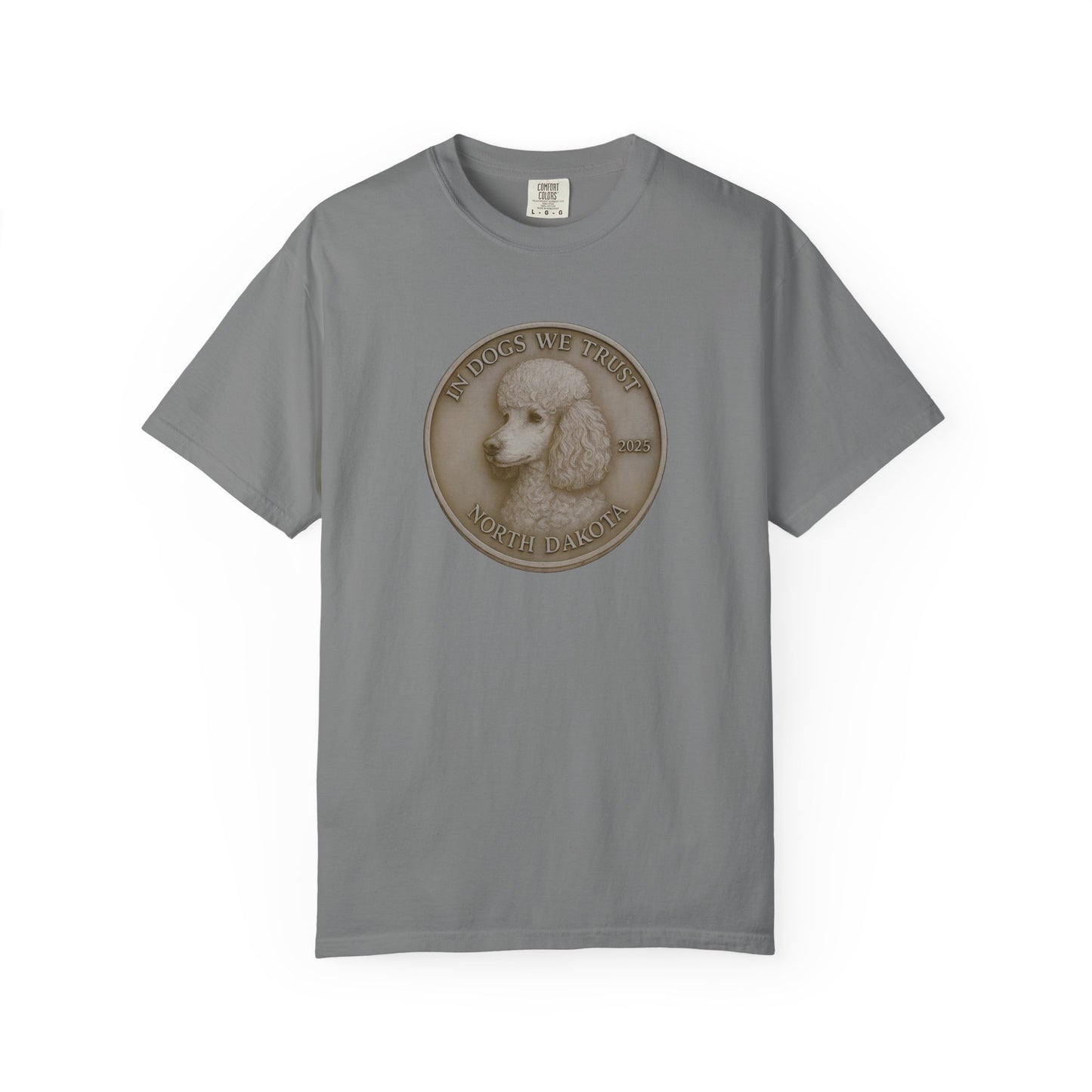 North Dakota State Coin T-Shirt Collection - Proud Dog Breed Illustrations