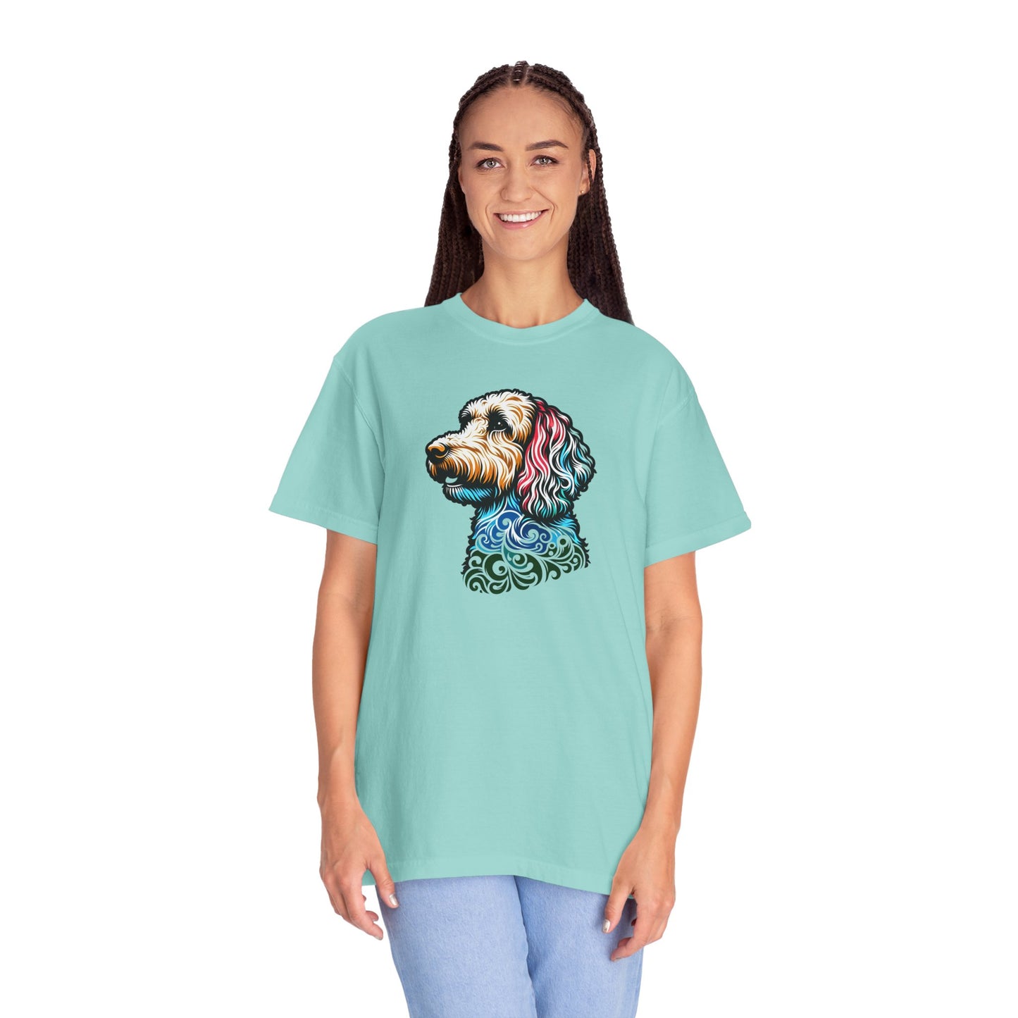 Labradoodle Love Tee – Color Splash Edition