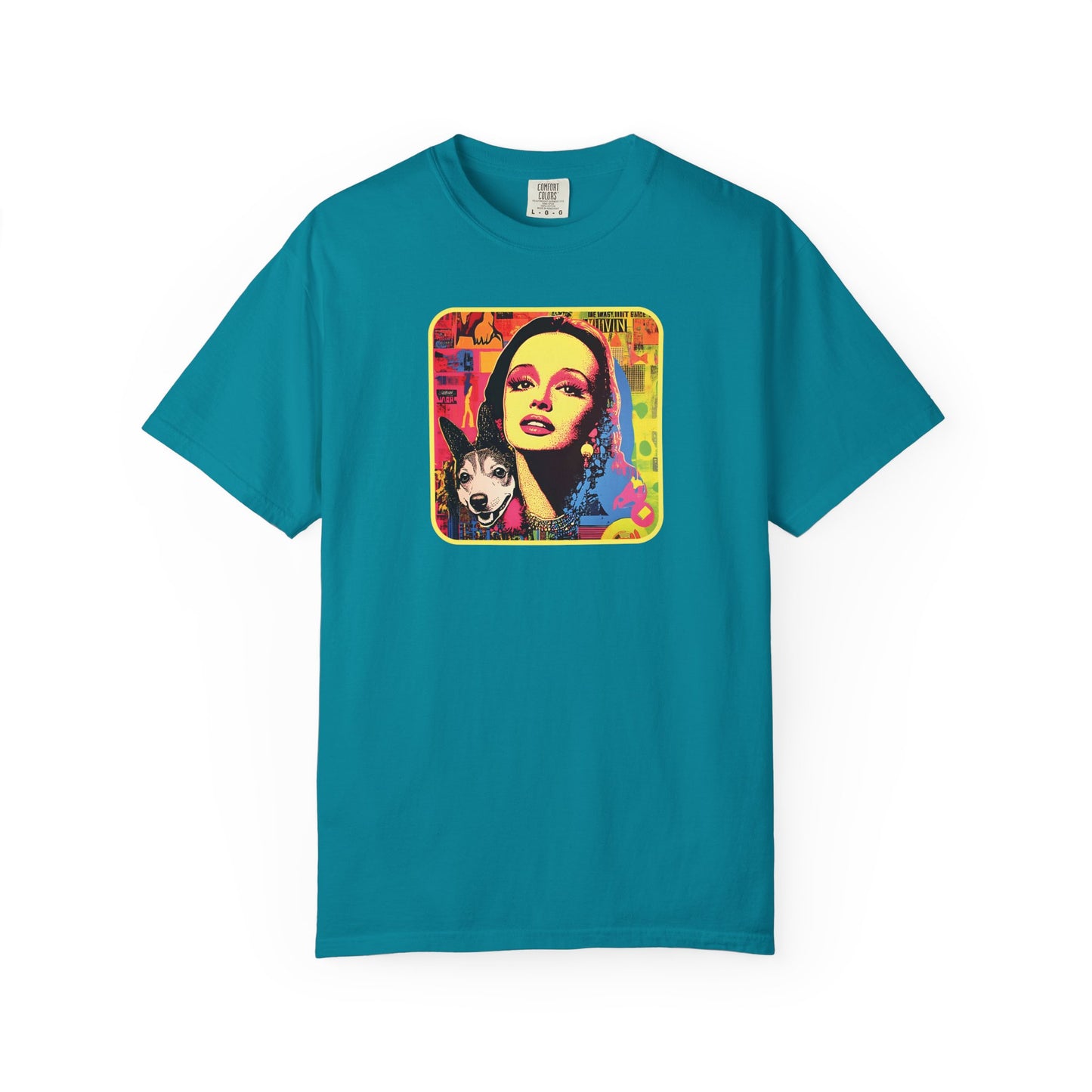 Pop Art Mom and Dog T-Shirt