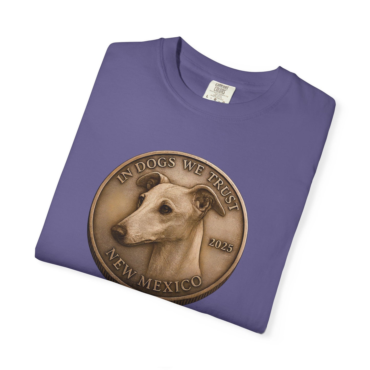 New Mexico State Coin T-Shirt Collection - Proud Dog Breed Illustrations