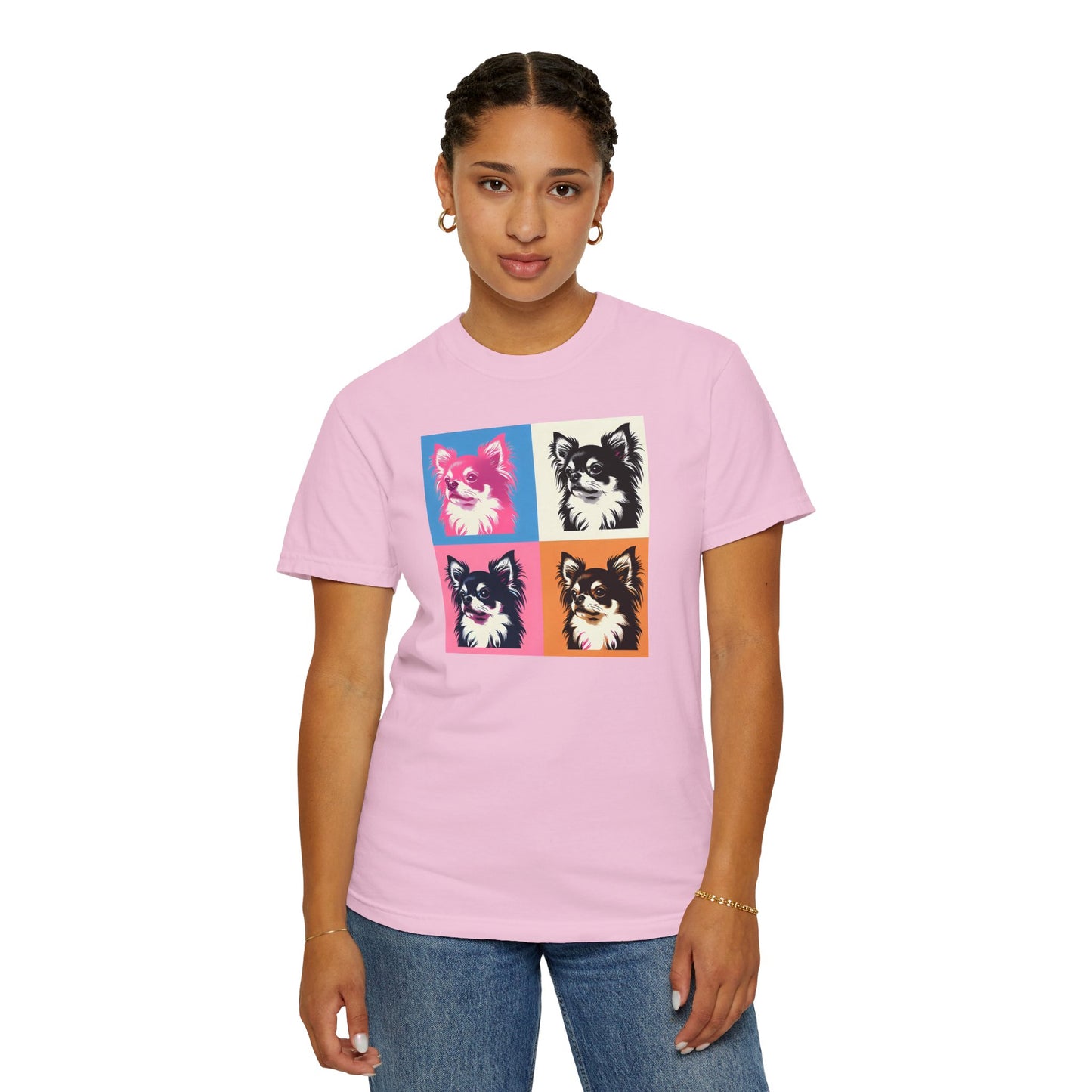 Colorful Chihuahua Unisex T-Shirt - Fun & Playful Pet Lover Gift