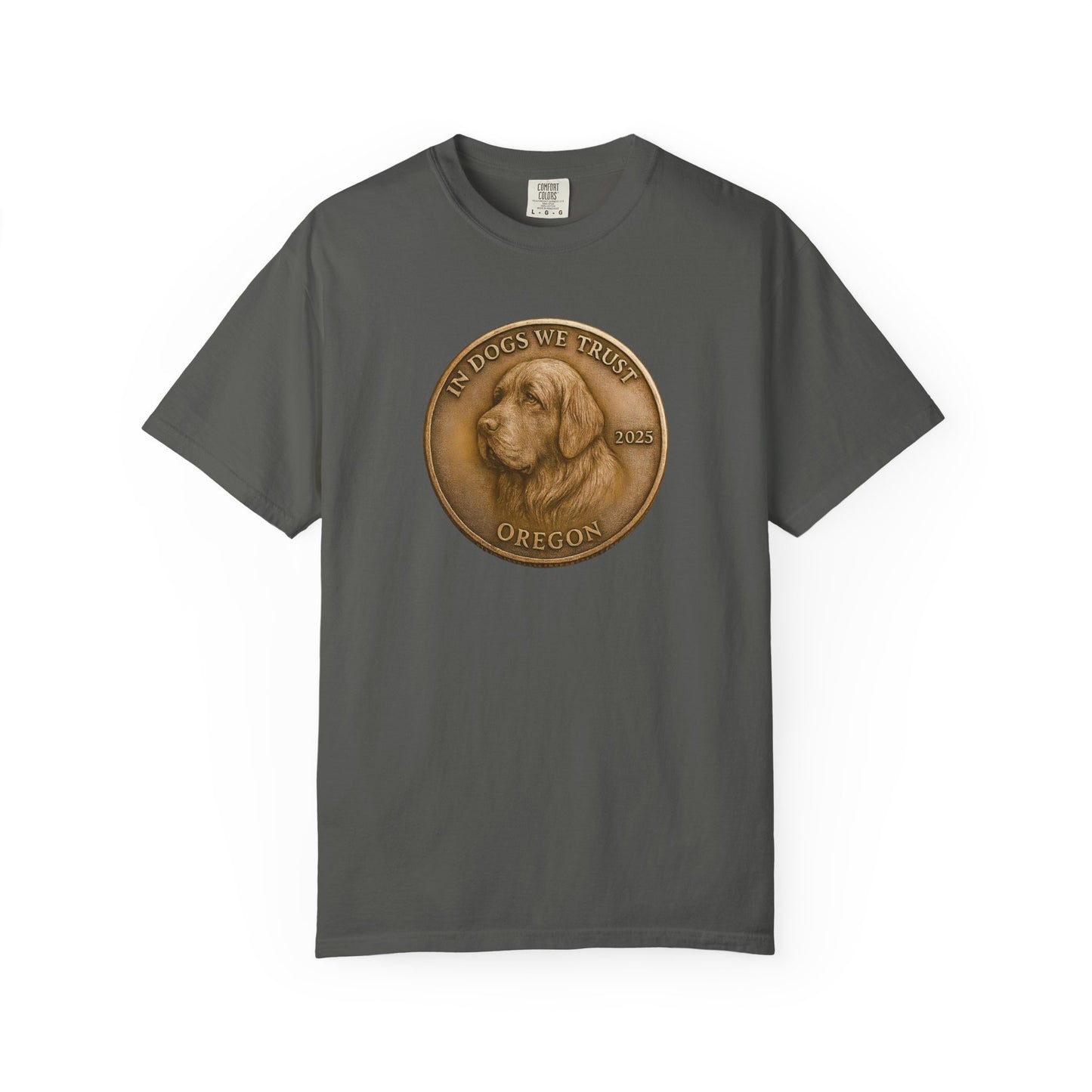 Oregon State Coin T-Shirt Collection - Proud Dog Breed Illustrations