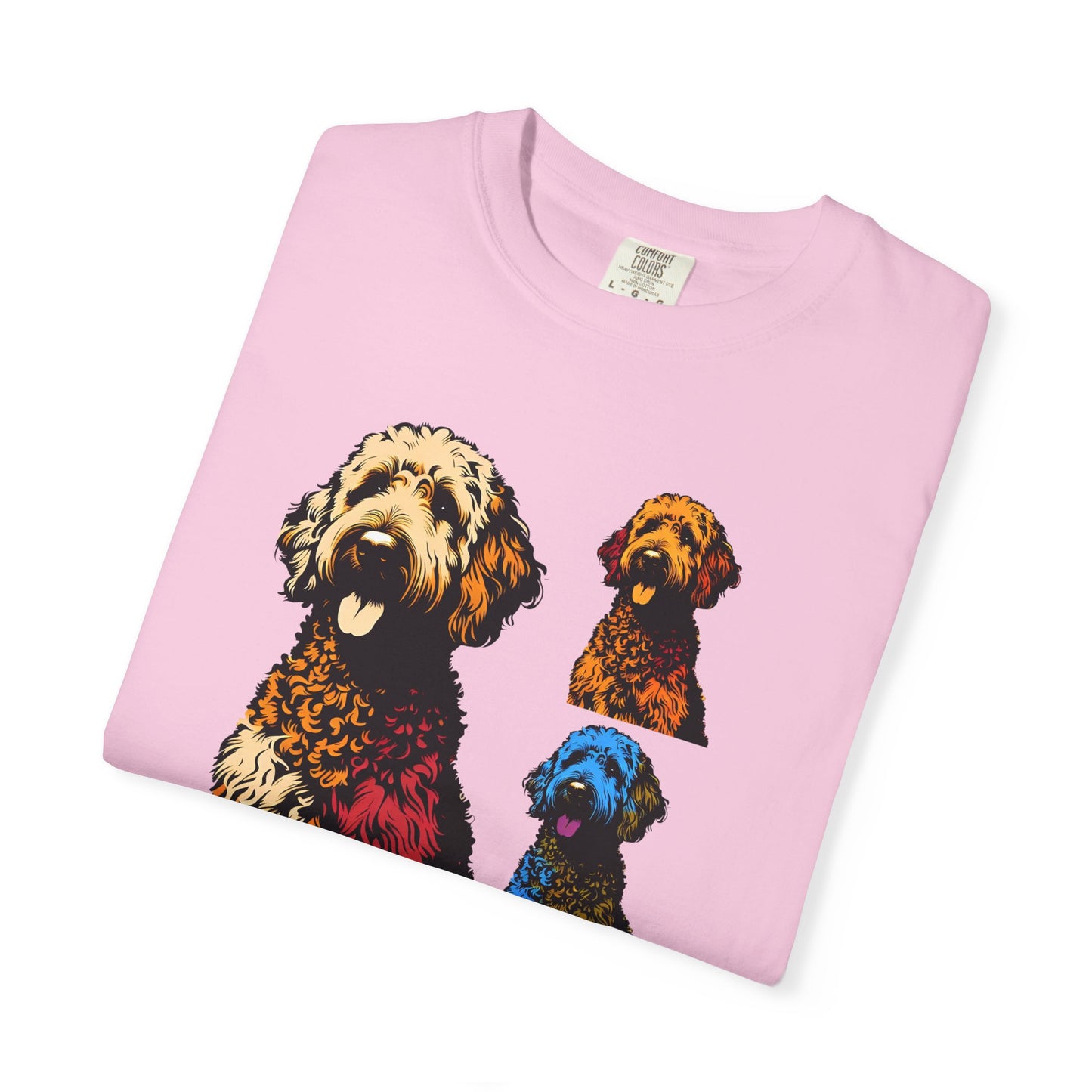 Labradoodle Love Tee – Color Splash Edition