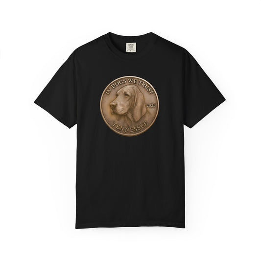 Tennessee State Coin T-Shirt Collection - Proud Dog Breed Illustrations