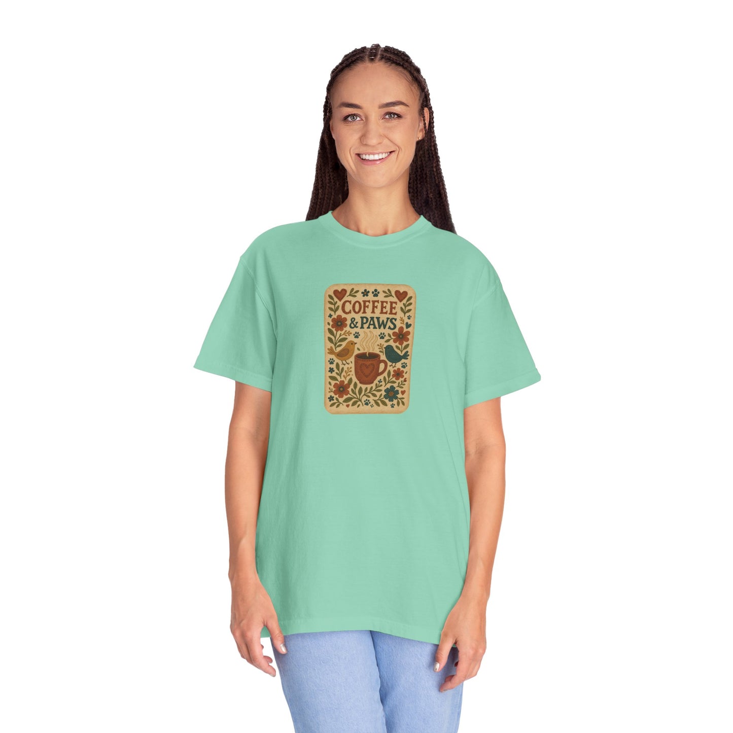 Coffee and Paws T-Shirt