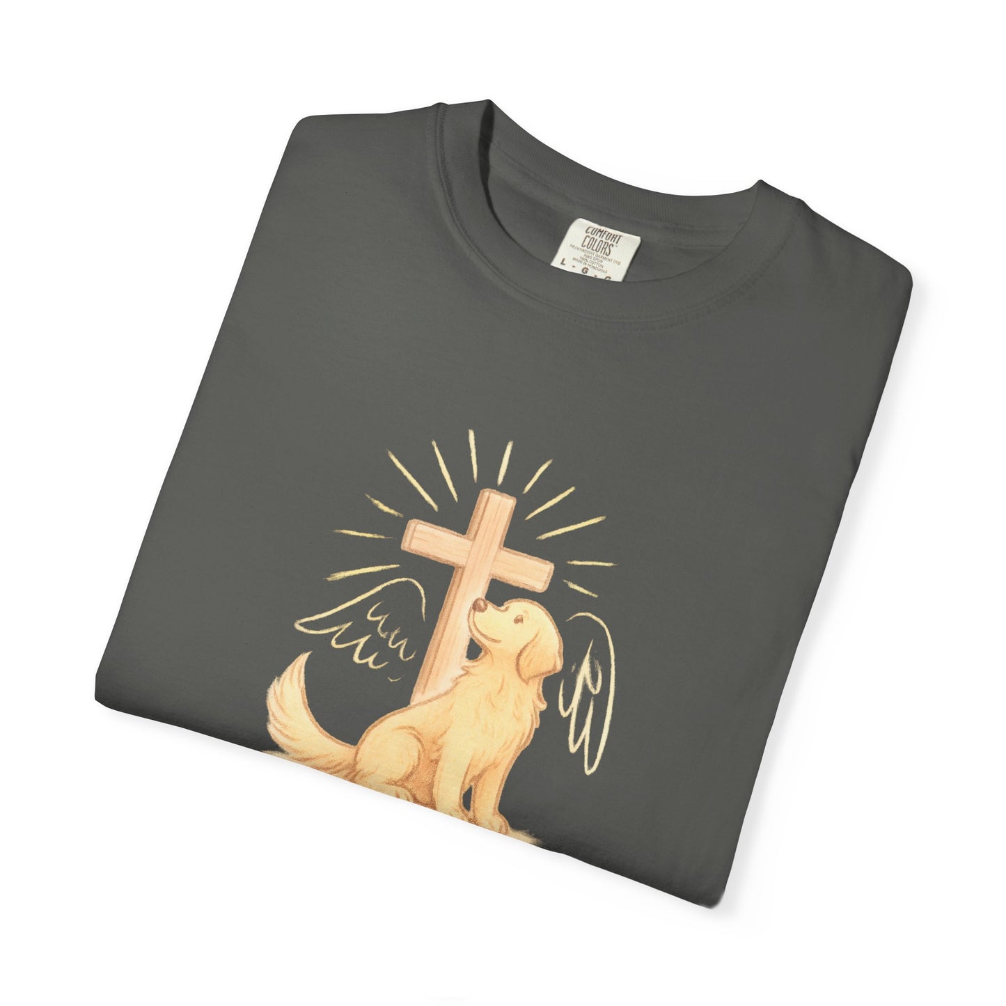 Dog-Inspired Faith T-Shirt, Unisex T-Shirt, Christian Apparel, Pet Lover Gift, Casual Wear, Memorial Shirt