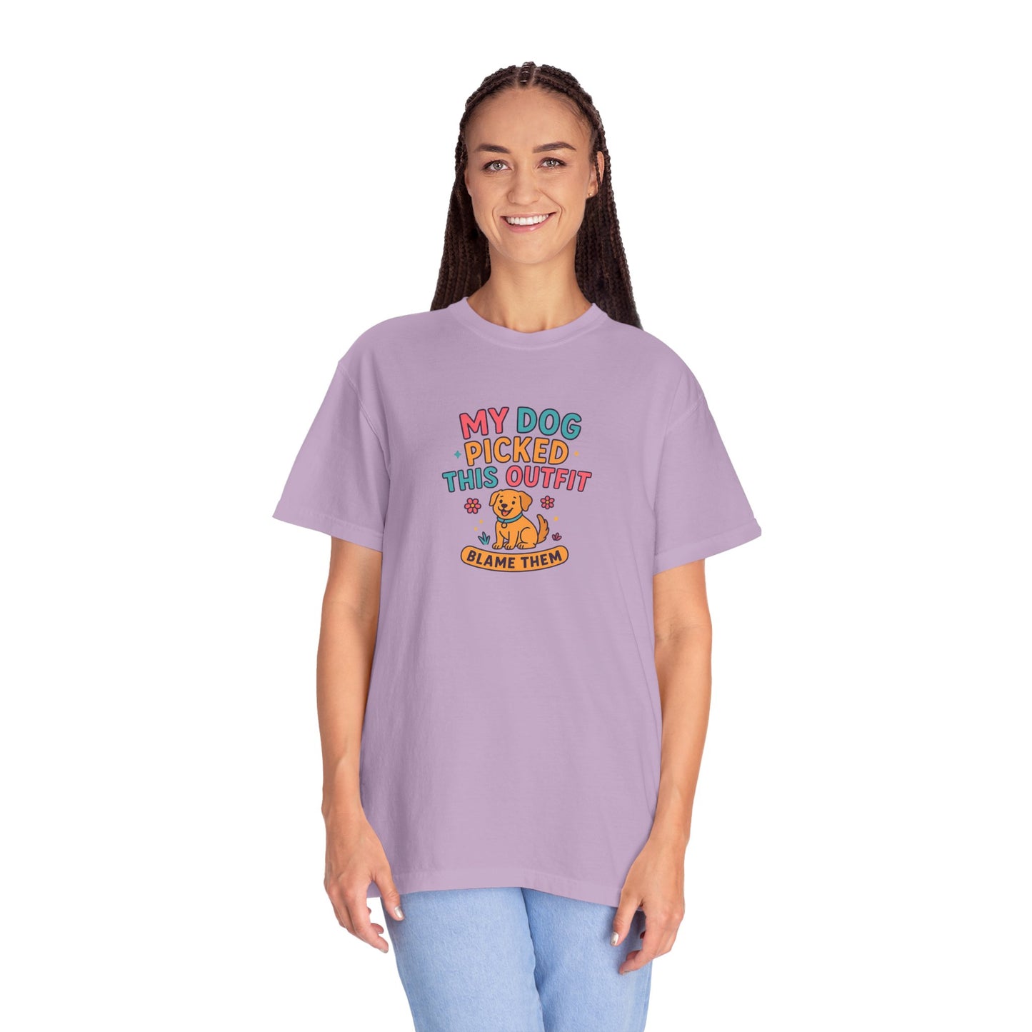 Dog Lover T-Shirt - My Dog Picked This Outfit