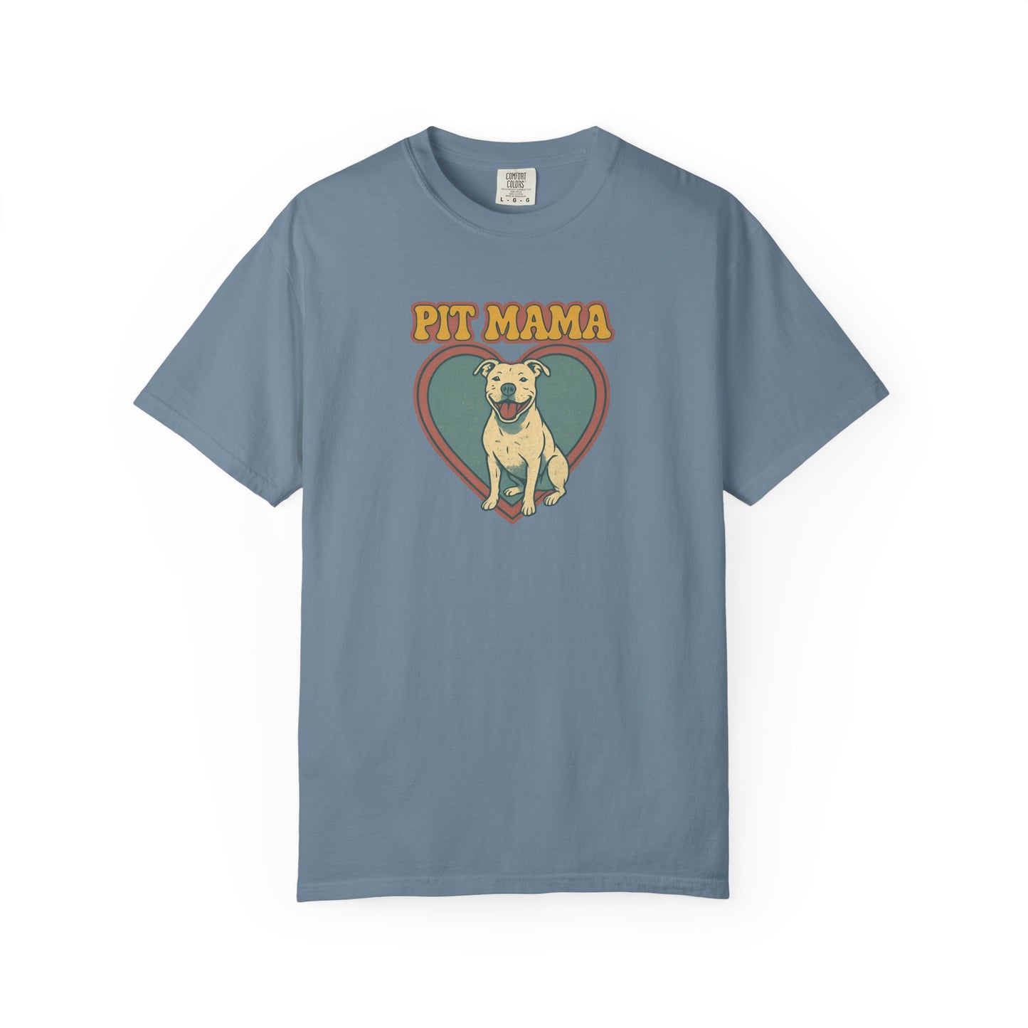 Pit Mama Unisex T-Shirt - Perfect Gift for Dog Lovers, Pet Owners, Animal Rescue Advocates, Dog Mom Apparel
