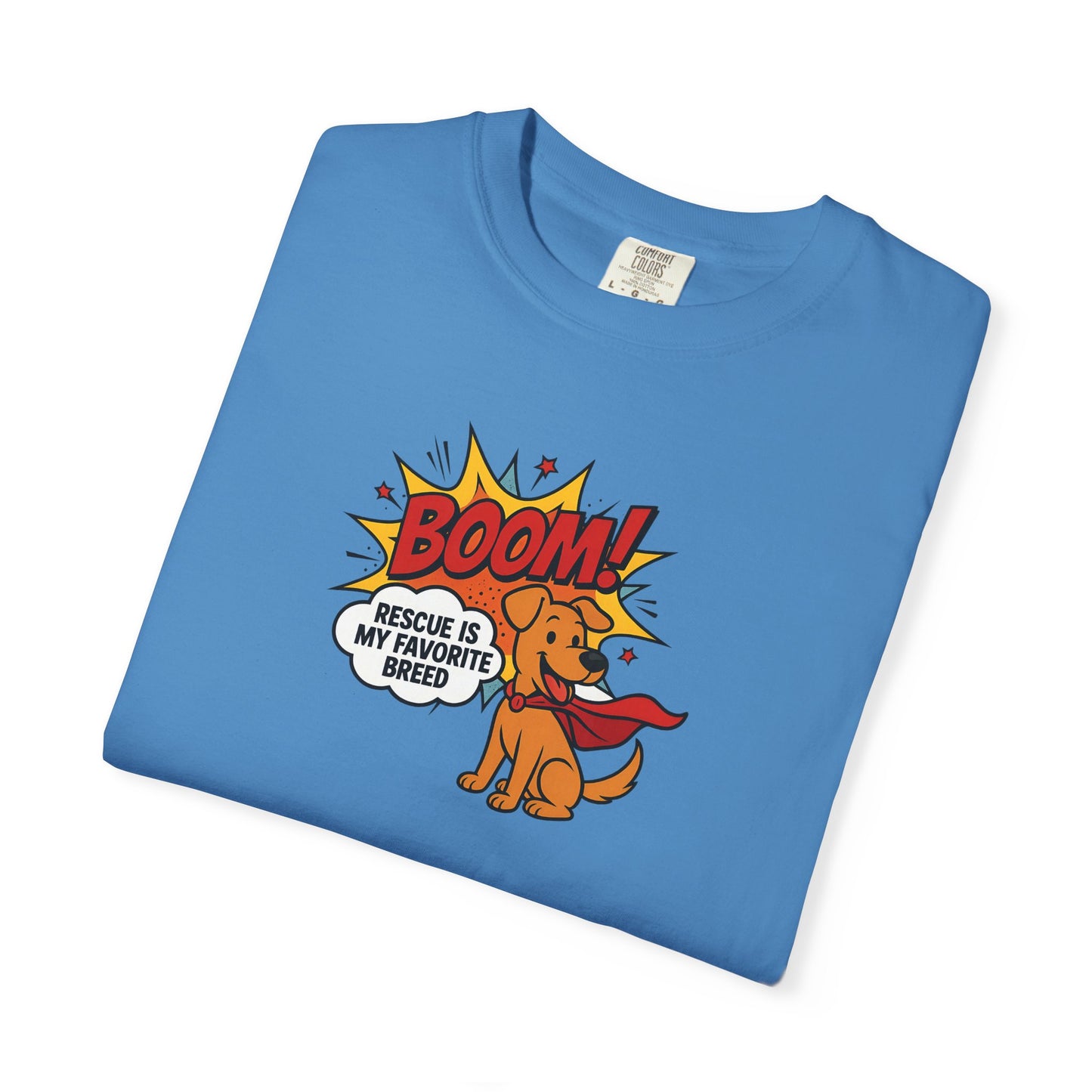 Superhero Dog  Rescue T-Shirt | Fun Graphic Tee, Gift for Dog Lovers, Casual Wear, Pet Lover Shirt, Birthday Present, Animal Apparel
