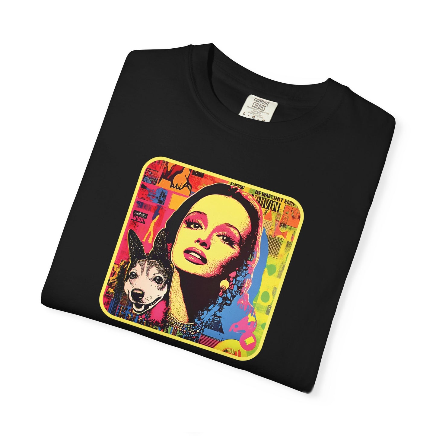 Pop Art Mom and Dog T-Shirt