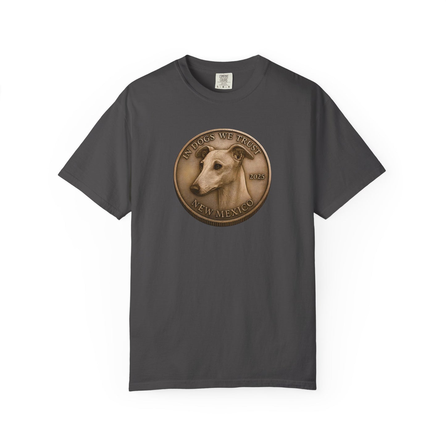 New Mexico State Coin T-Shirt Collection - Proud Dog Breed Illustrations