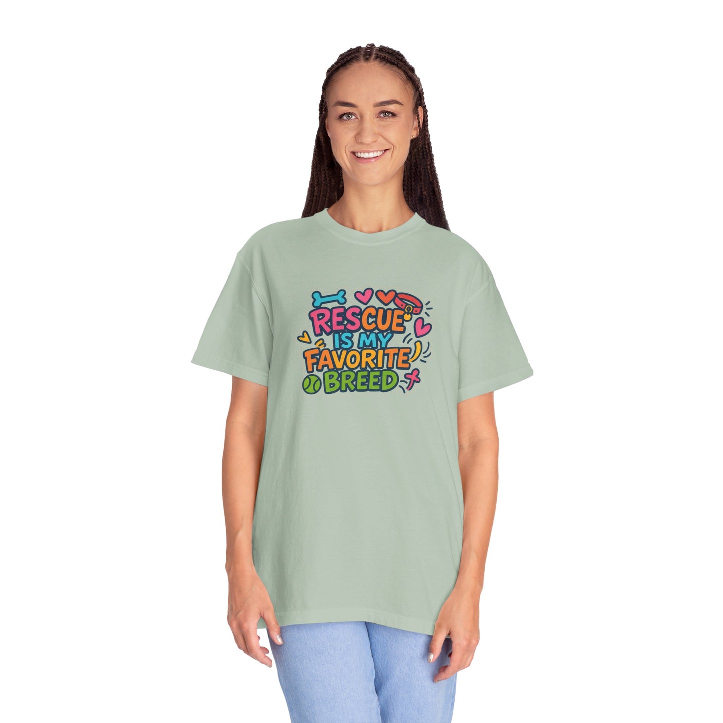Rescue Dog Lover Unisex T-Shirt - Perfect Gift for Pet Owners, Animal Rescue Support, Casual Wear, Dog Adoption Events, Animal Lovers [...]