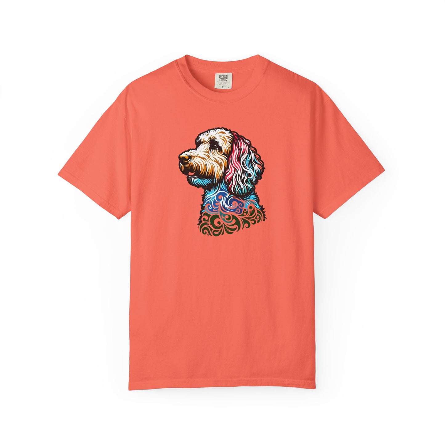 Labradoodle Love Tee – Color Splash Edition
