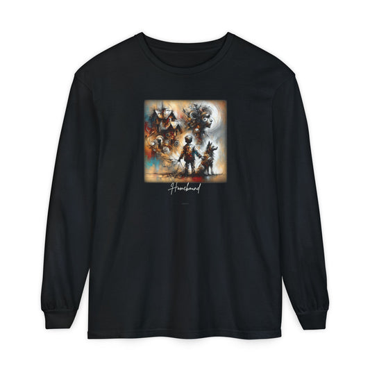 Homebound Long Sleeve T-Shirt - Vibrant Fantasy Design