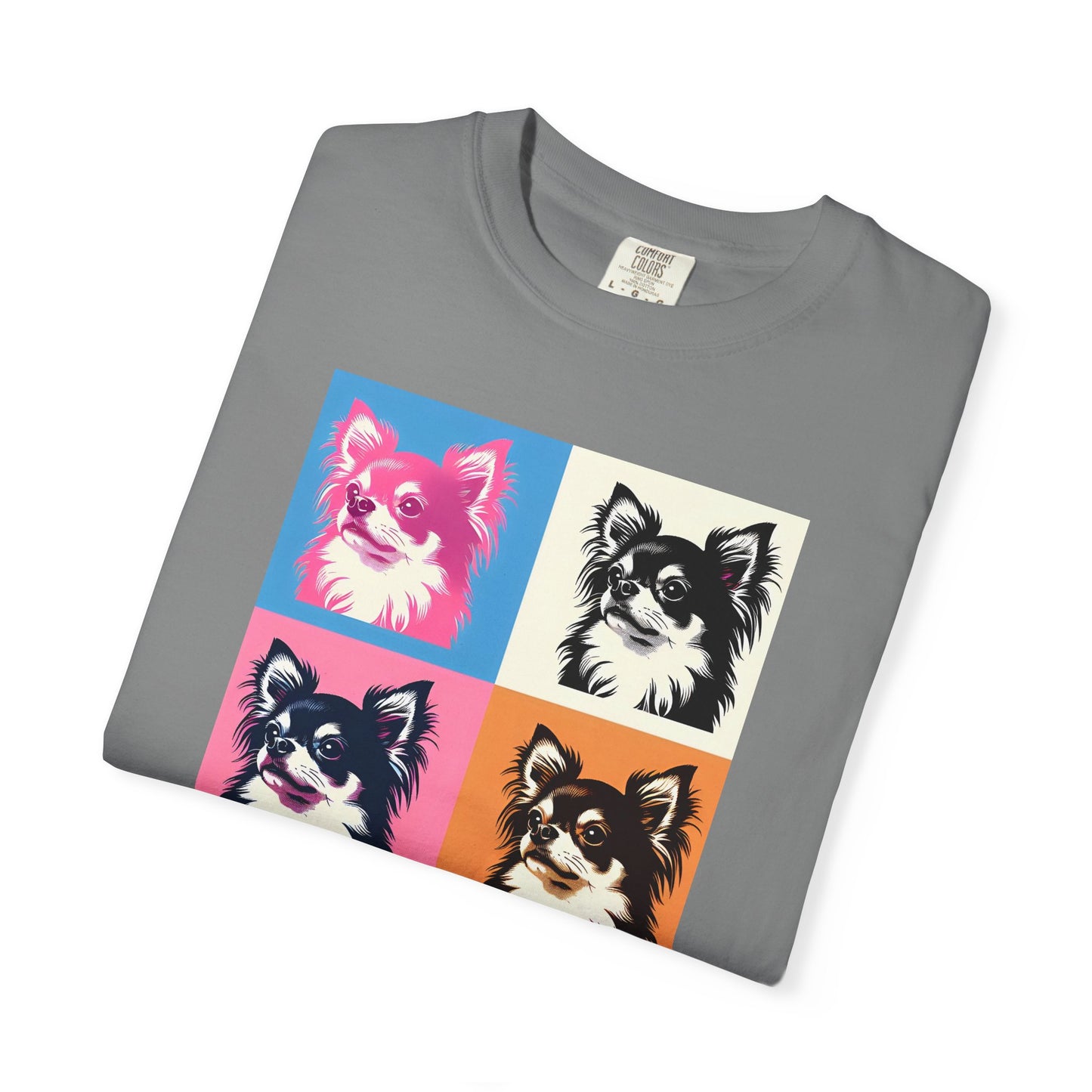 Colorful Chihuahua Unisex T-Shirt - Fun & Playful Pet Lover Gift