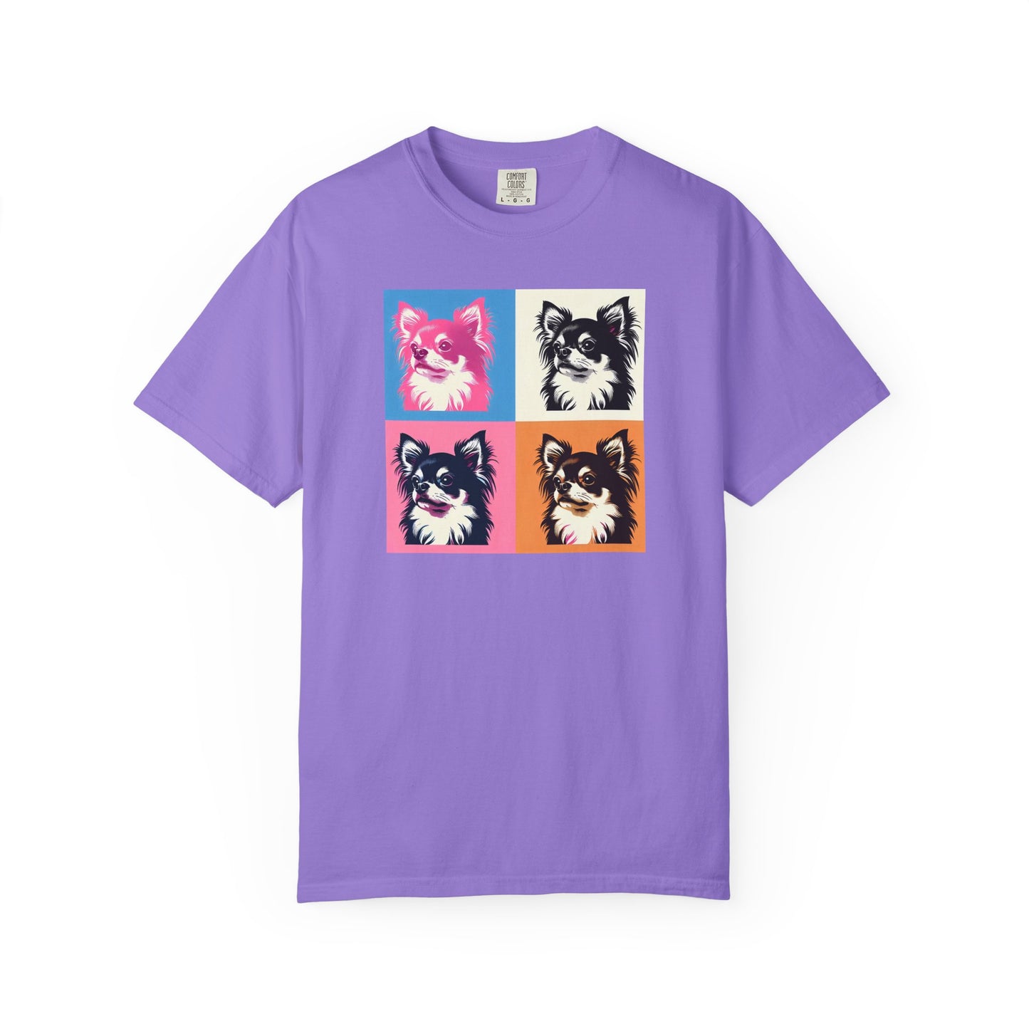 Colorful Chihuahua Unisex T-Shirt - Fun & Playful Pet Lover Gift