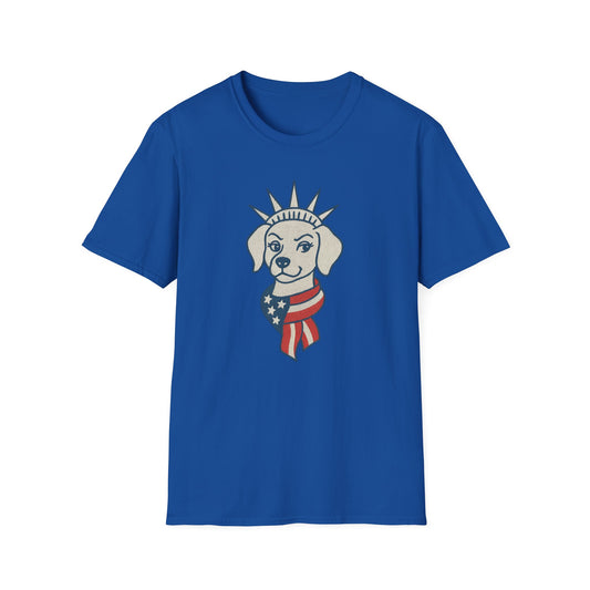 Patriotic Unisex T-Shirt with Flag Design, USA Pride Shirt, Everyday Wear, 4th of July Gift, Casual Style, American Flag Tee