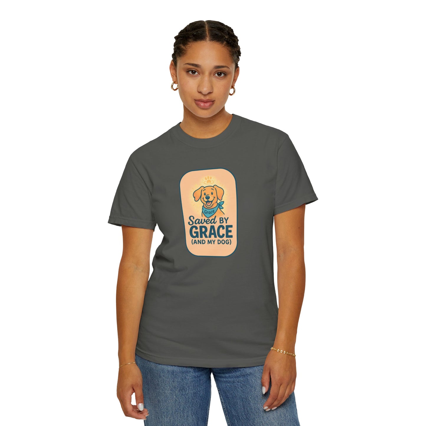 Dog Lover's Saved by Grace T-Shirt