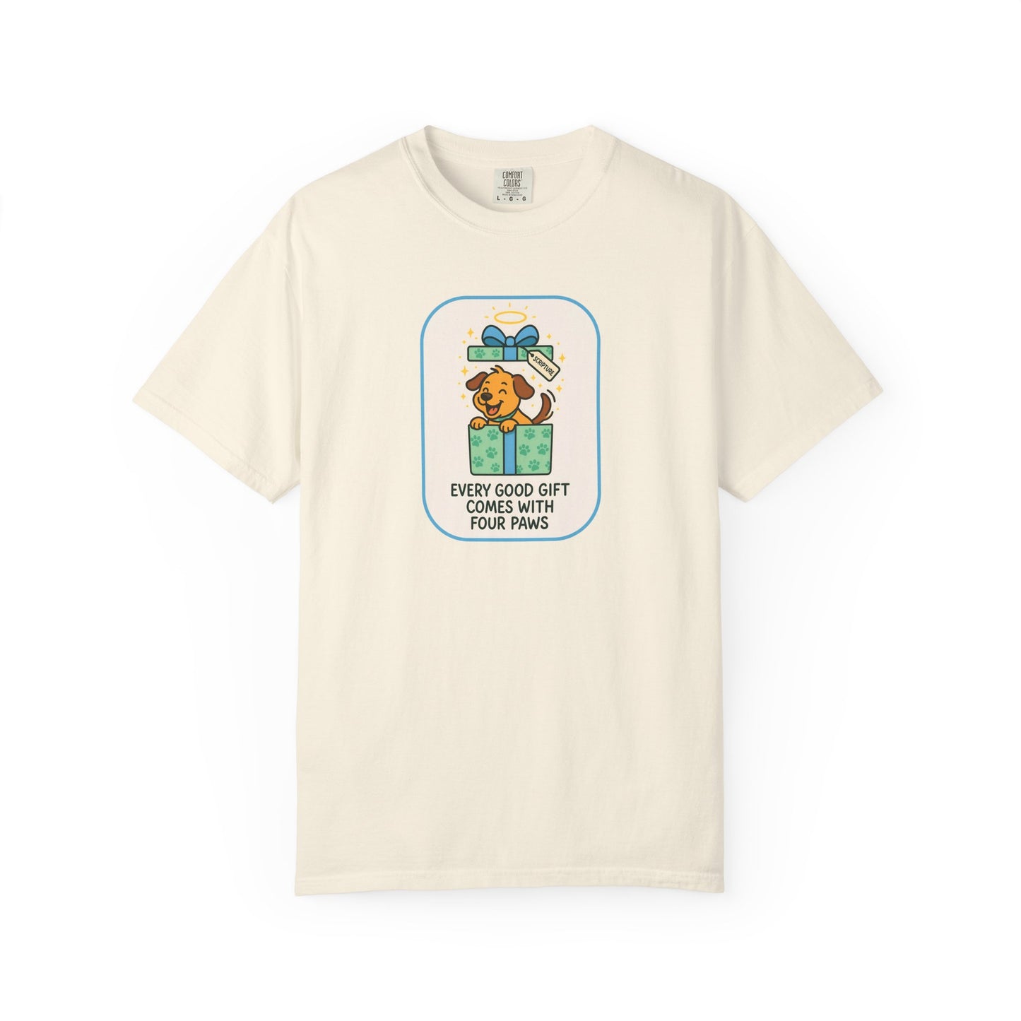 Dog Lover's Gift Tee - Every Good Gift Comes with Four Paws, Pet Owners, Animal Lover Shirt, Unique Gift for Dog Lovers, Casual [...]