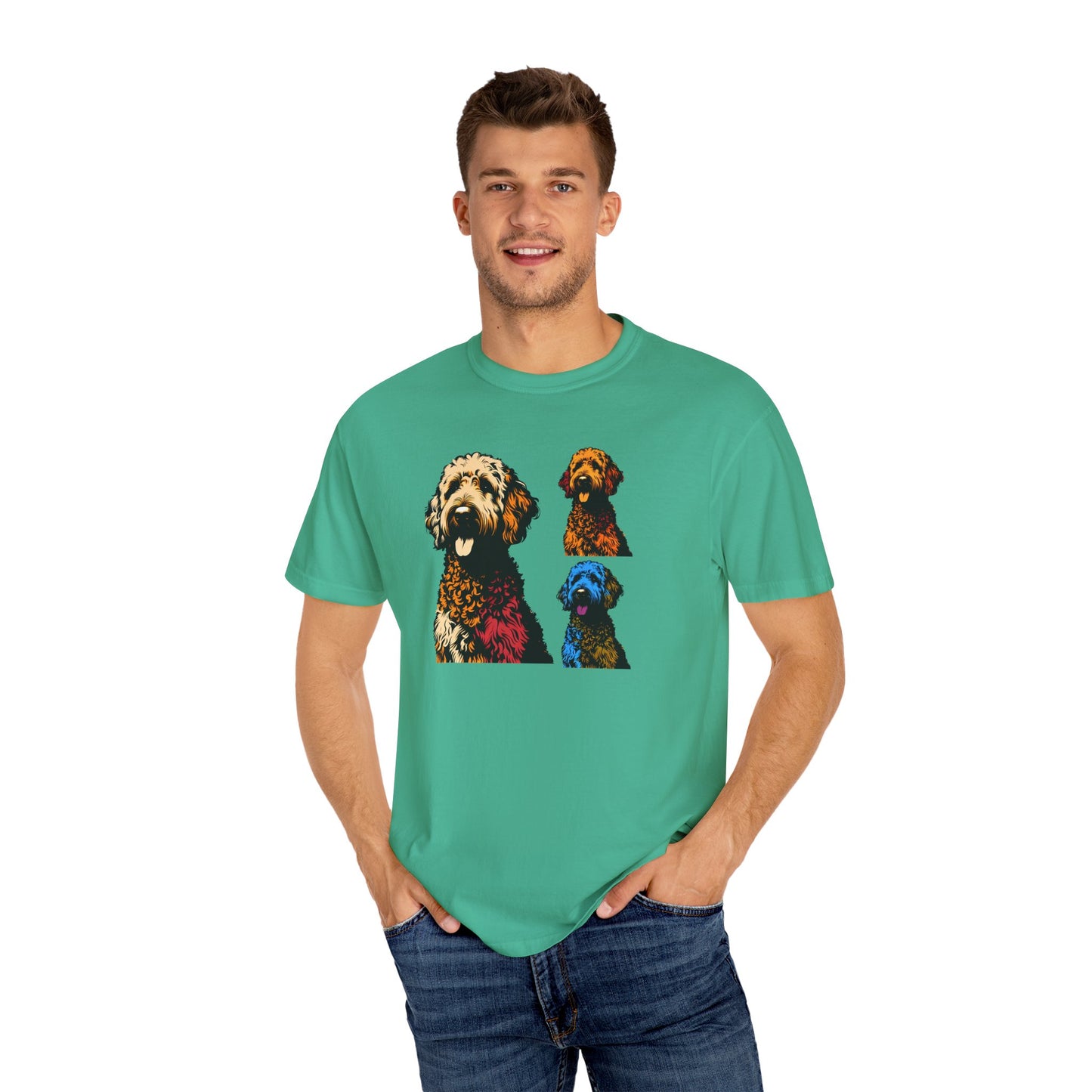 Labradoodle Love Tee – Color Splash Edition