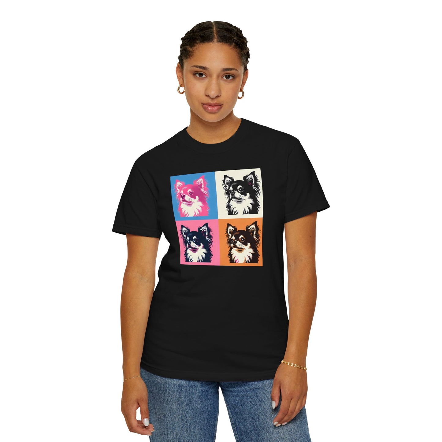 Colorful Chihuahua Unisex T-Shirt - Fun & Playful Pet Lover Gift