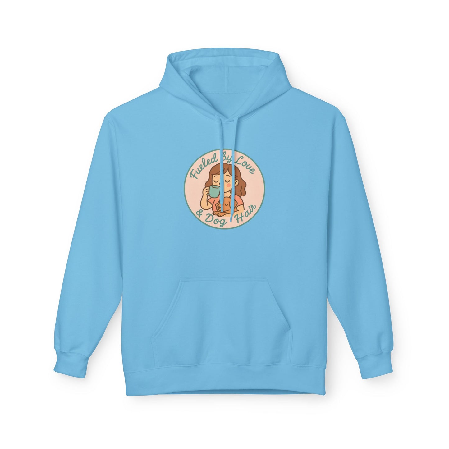 Hoodie for Dog Moms - Unisex Midweight Softstyle Fleece Hoodie