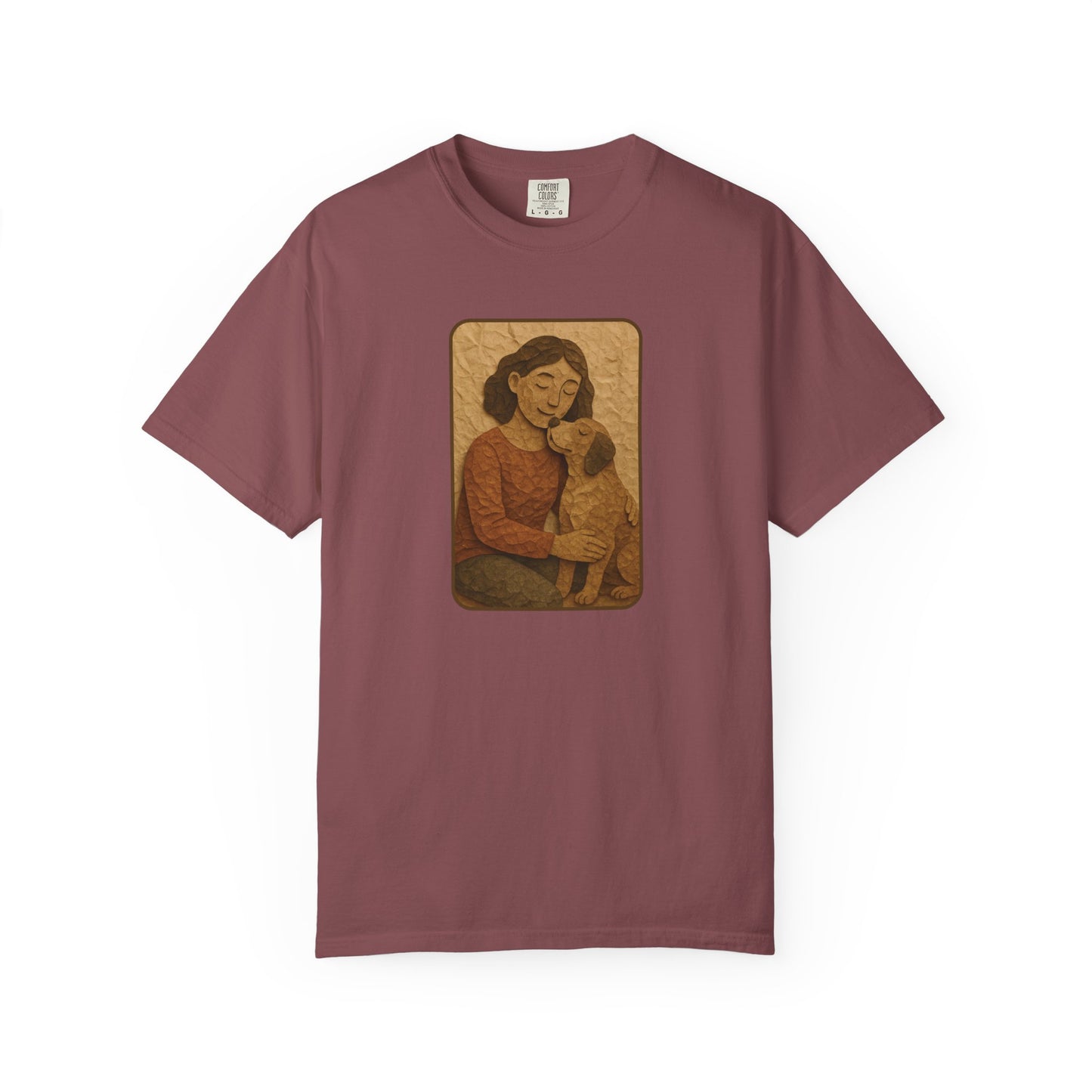 Dog Mom T-shirt - Unisex Garment-Dyed Tee for Pet Lovers