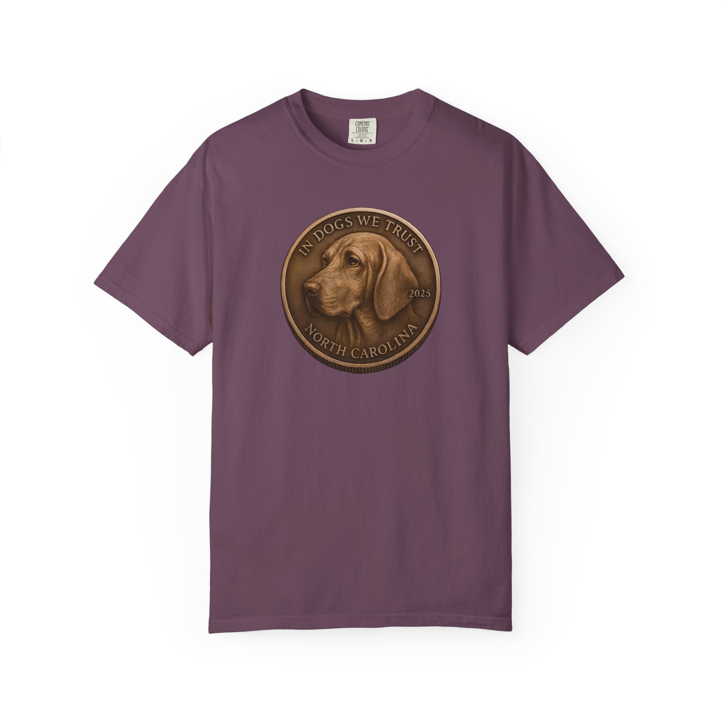 North Carolina State Coin T-Shirt Collection - Proud Dog Breed Illustrations