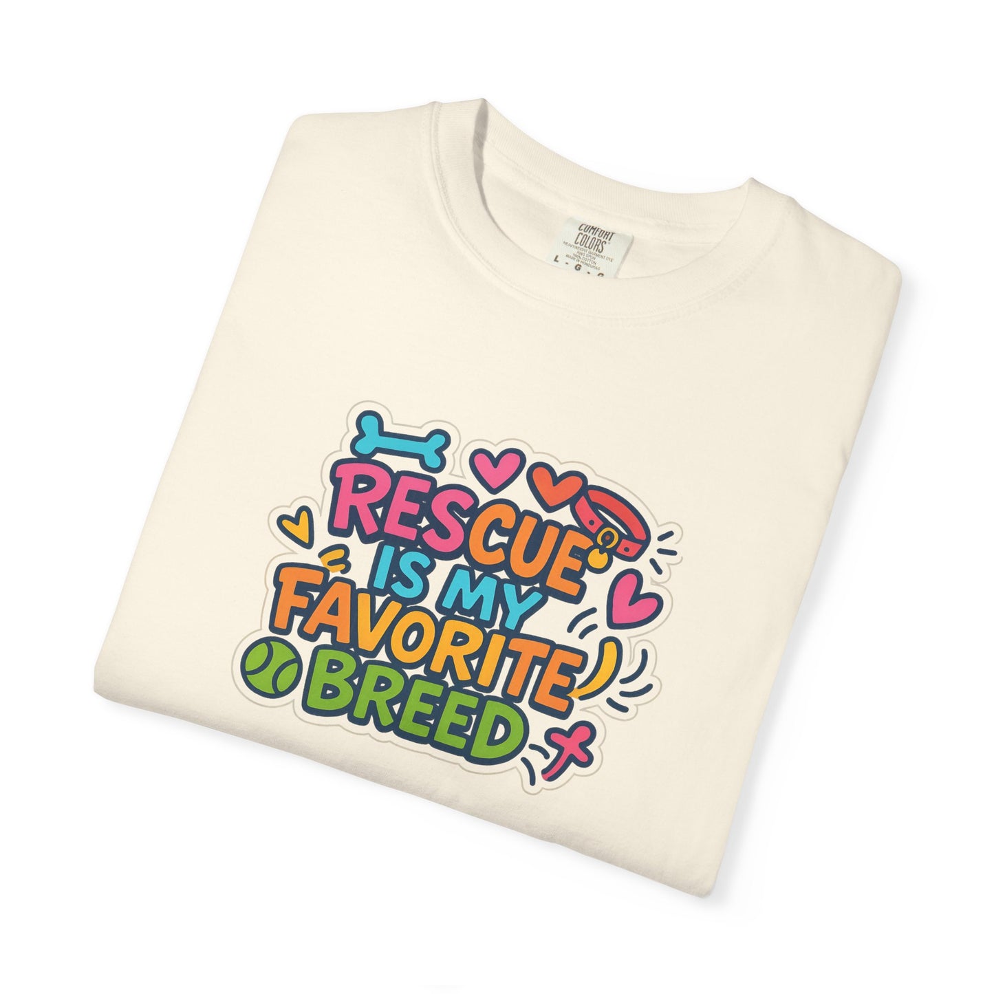 Rescue Dog Lover Unisex T-Shirt - Perfect Gift for Pet Owners, Animal Rescue Support, Casual Wear, Dog Adoption Events, Animal Lovers [...]