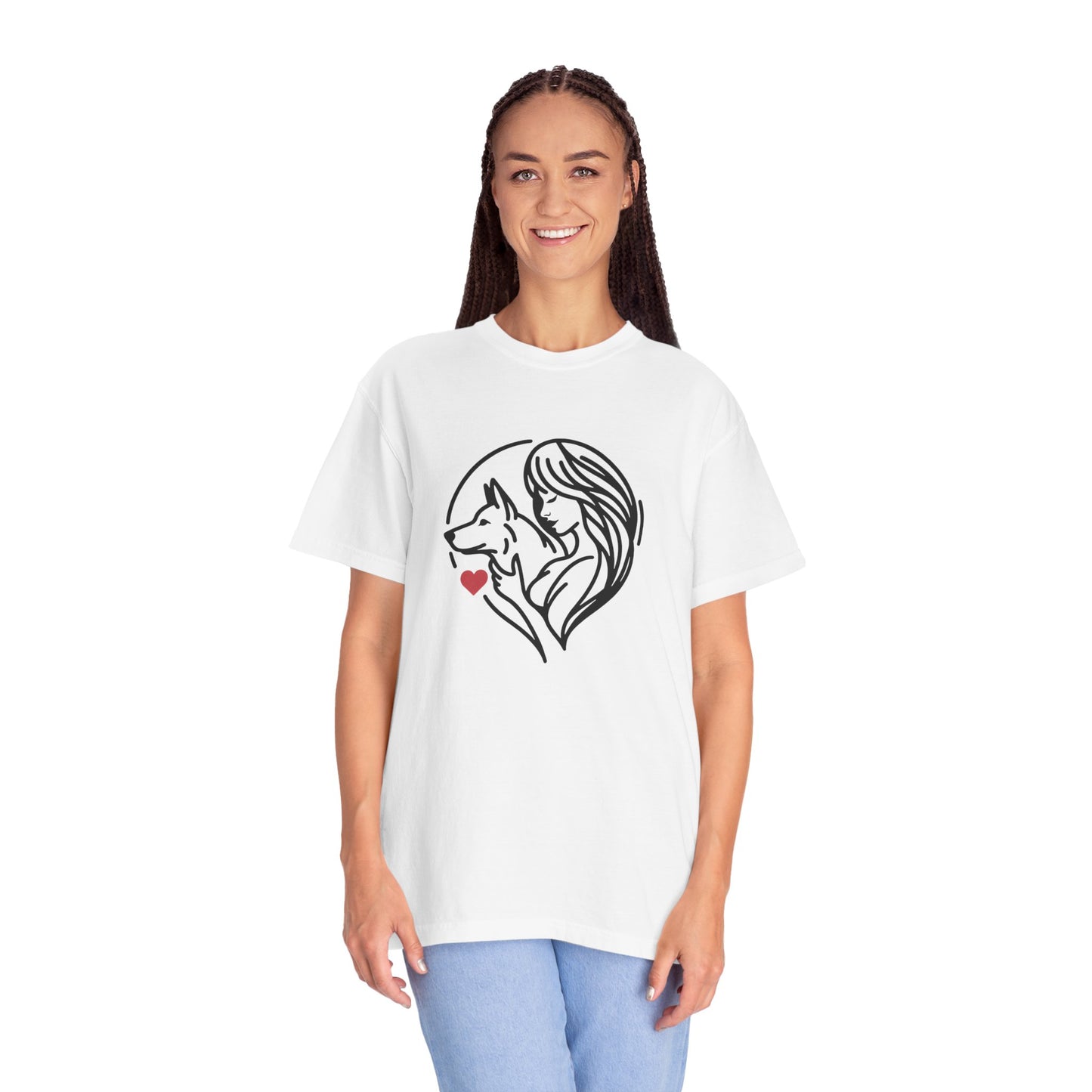 Stylish Pet Lover T-Shirt, Dog Mom Gift, Family Matching Tees, Animal Lover Apparel, Casual Everyday Wear