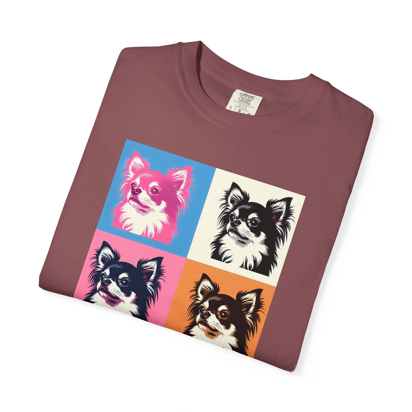 Colorful Chihuahua Unisex T-Shirt - Fun & Playful Pet Lover Gift